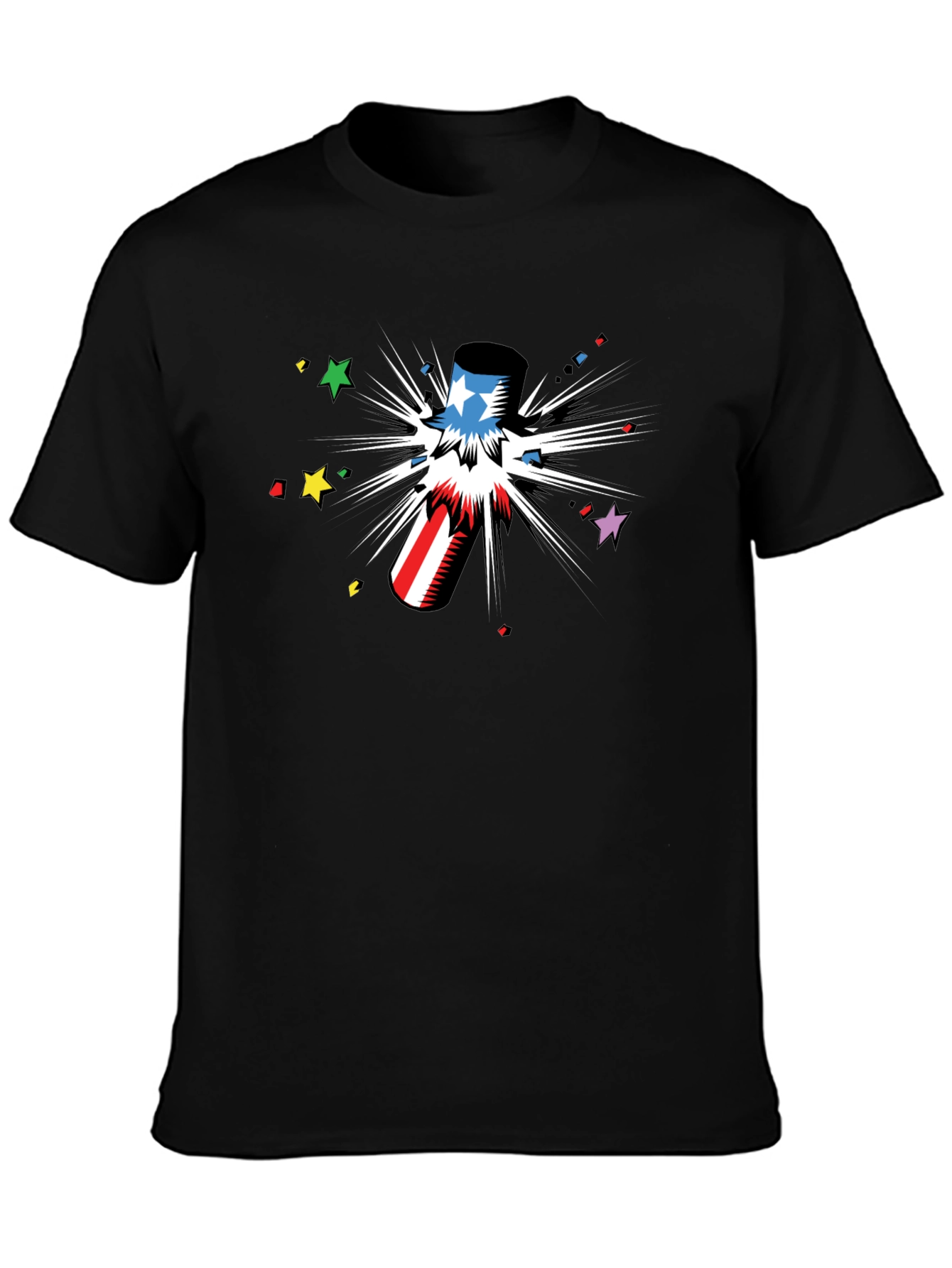 Patriotic Graphic Tee - Celebrate in Style!