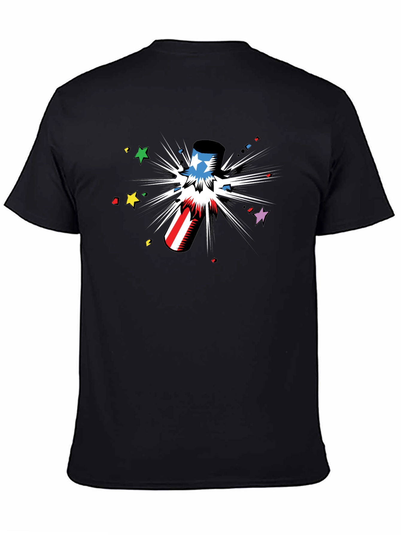 Patriotic Graphic Tee - Celebrate in Style!