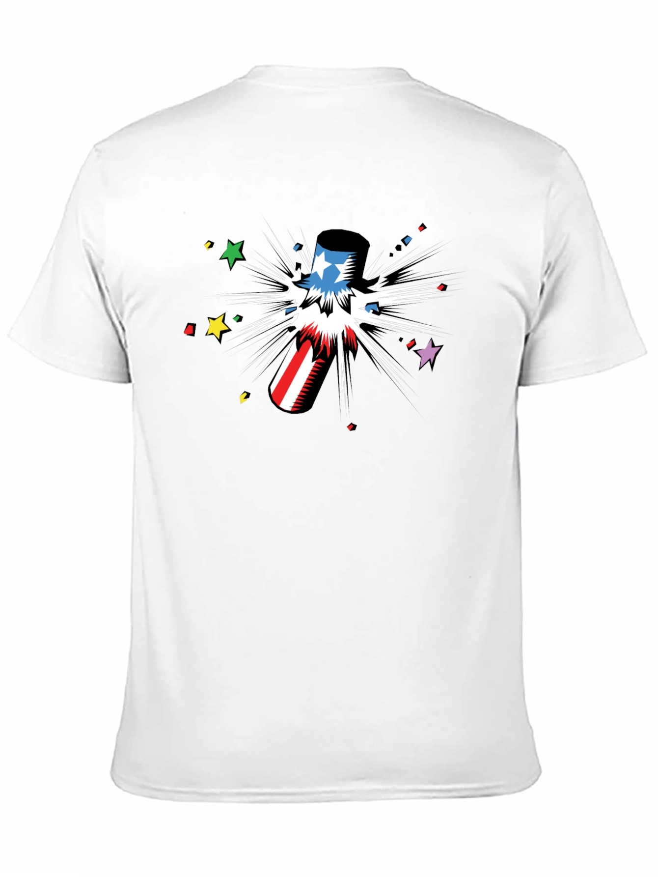Patriotic Graphic Tee - Celebrate in Style!