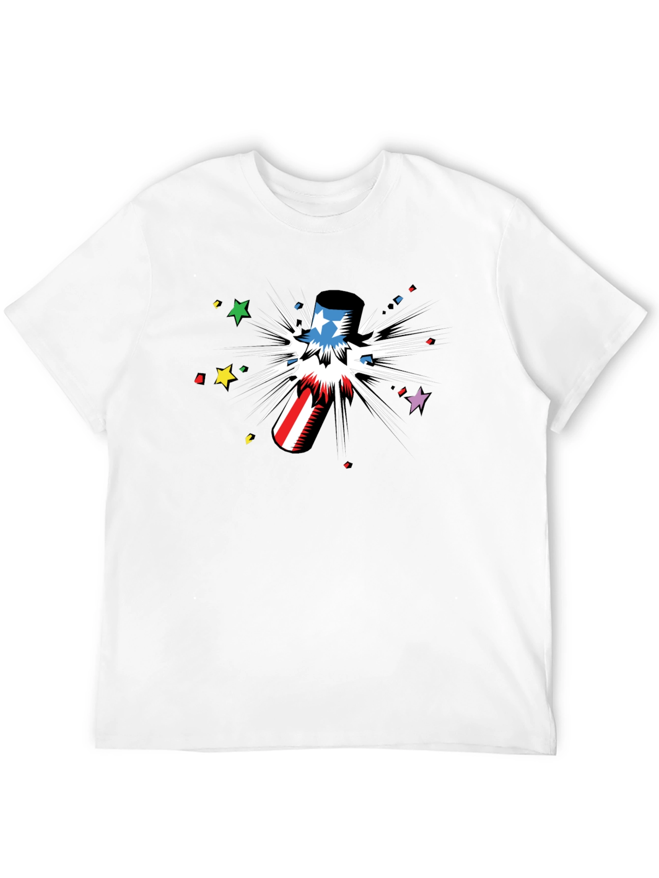 Patriotic Graphic Tee - Celebrate in Style!