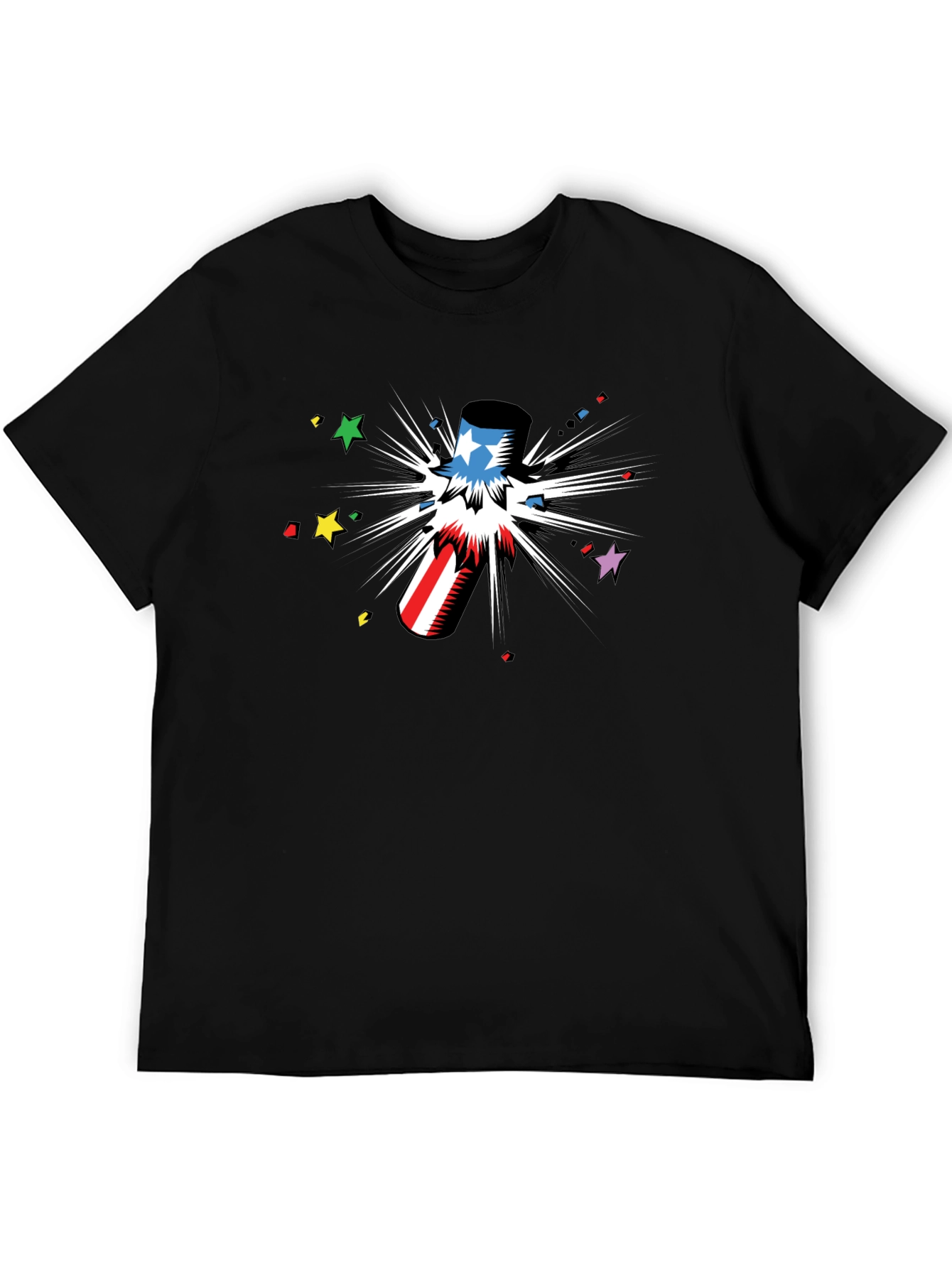 Patriotic Graphic Tee - Celebrate in Style!