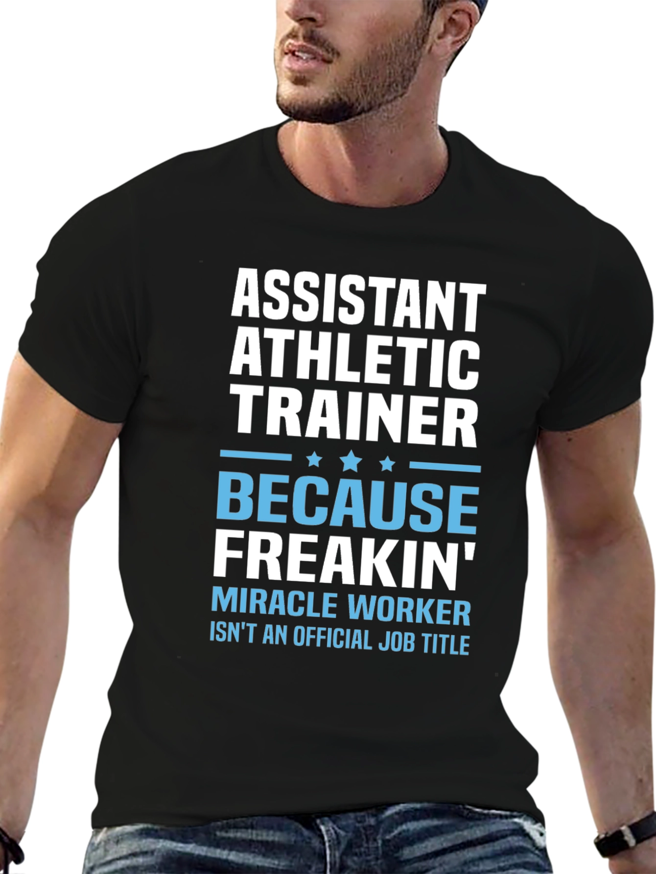 Assistant Athletic Trainer Funny Job Title T-Shirt