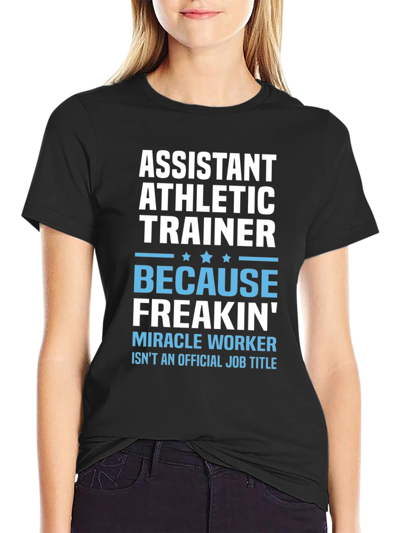 Assistant Athletic Trainer Funny Job Title T-Shirt