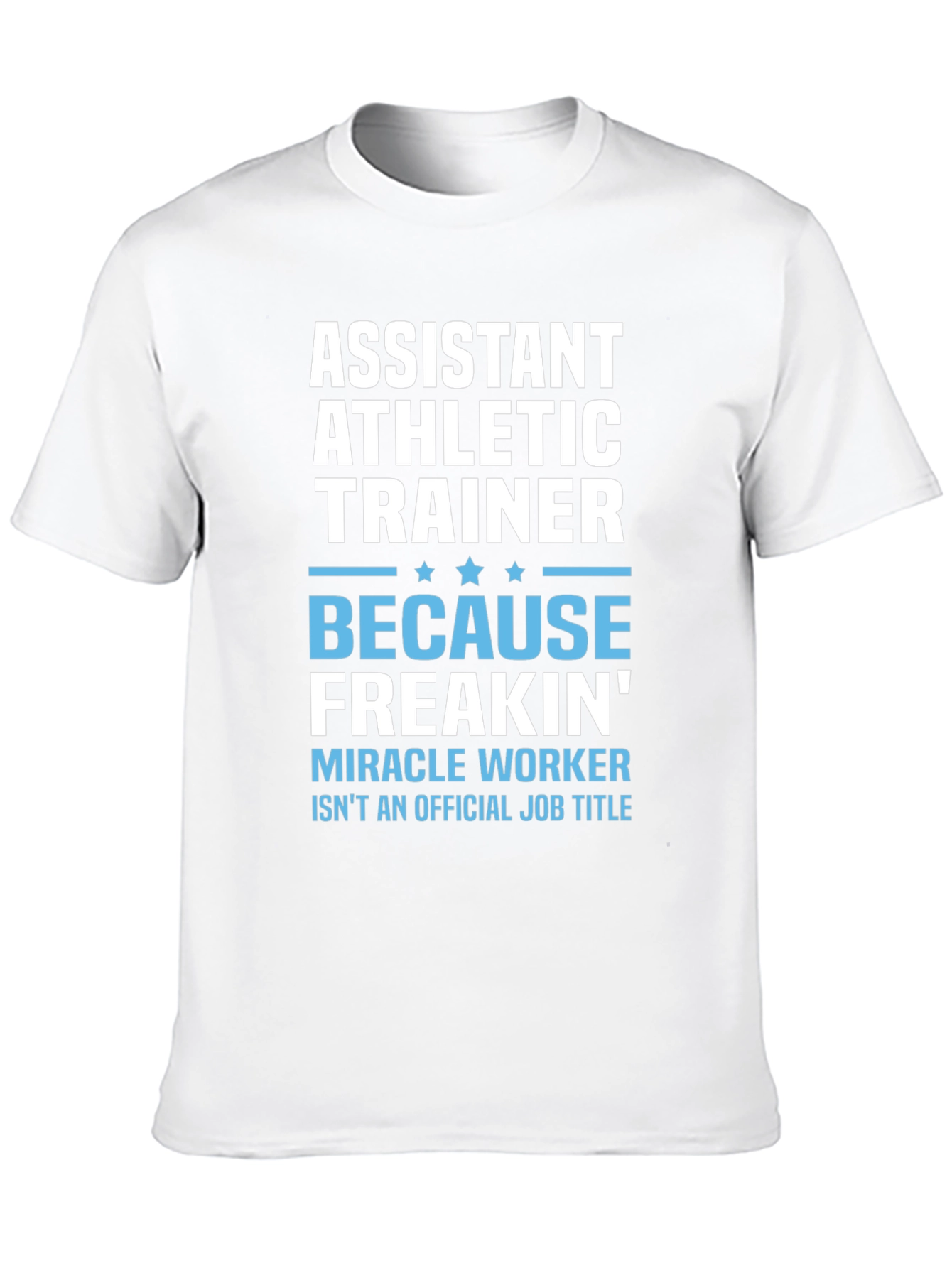 Assistant Athletic Trainer Funny Job Title T-Shirt