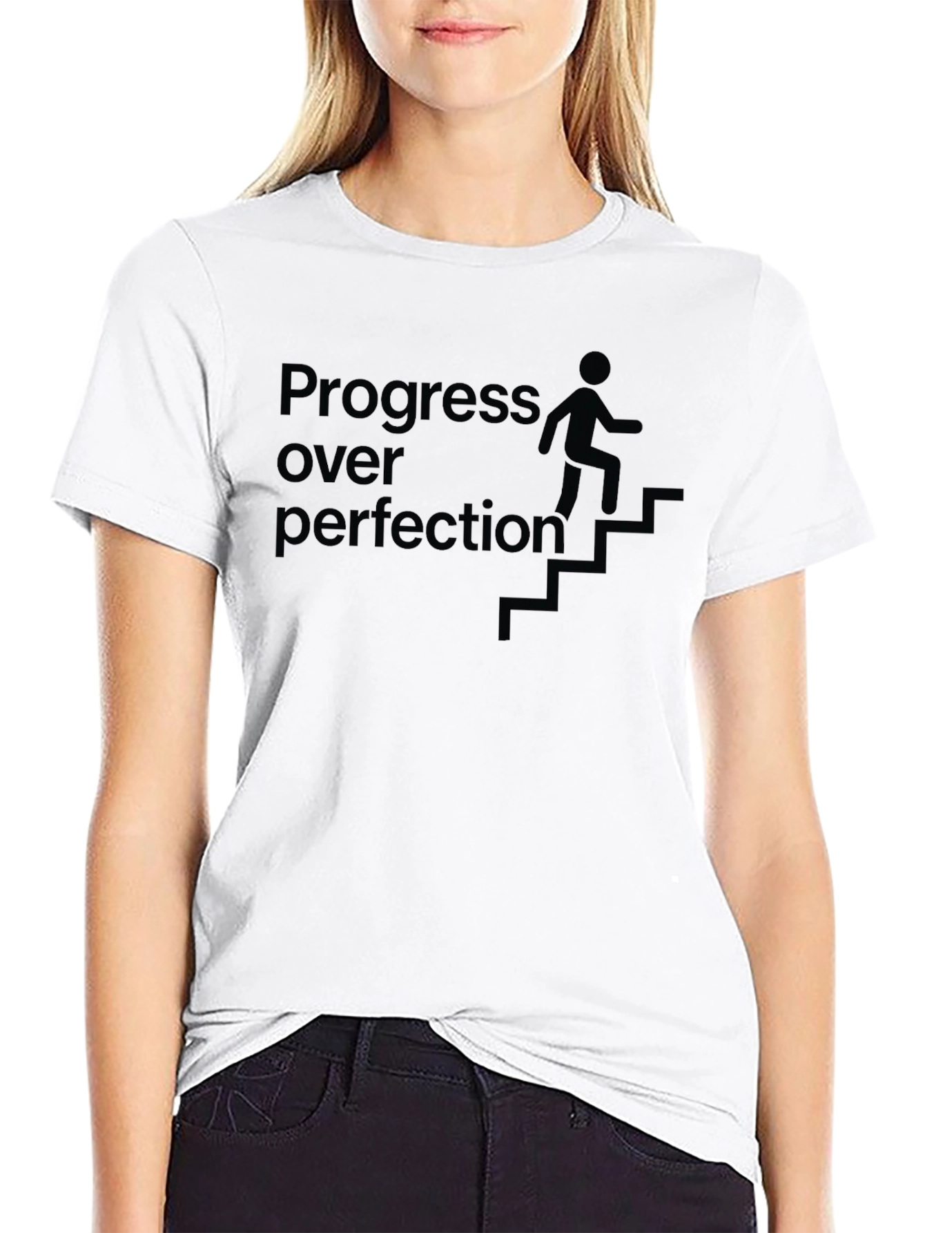 Progress Over Perfection Graphic Tee