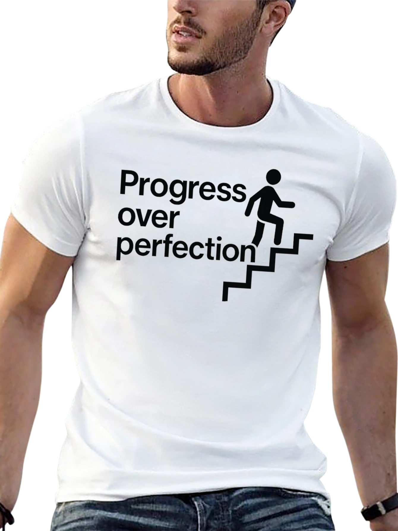 Progress Over Perfection Graphic Tee