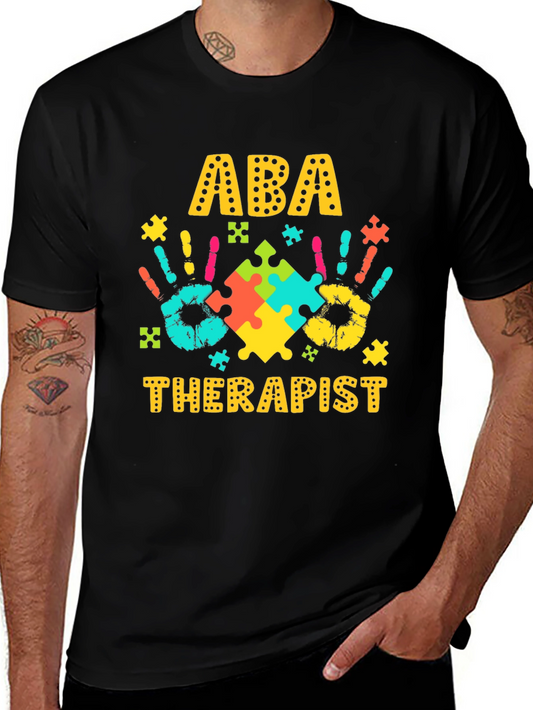 ABA Therapist Autism Awareness T-Shirt