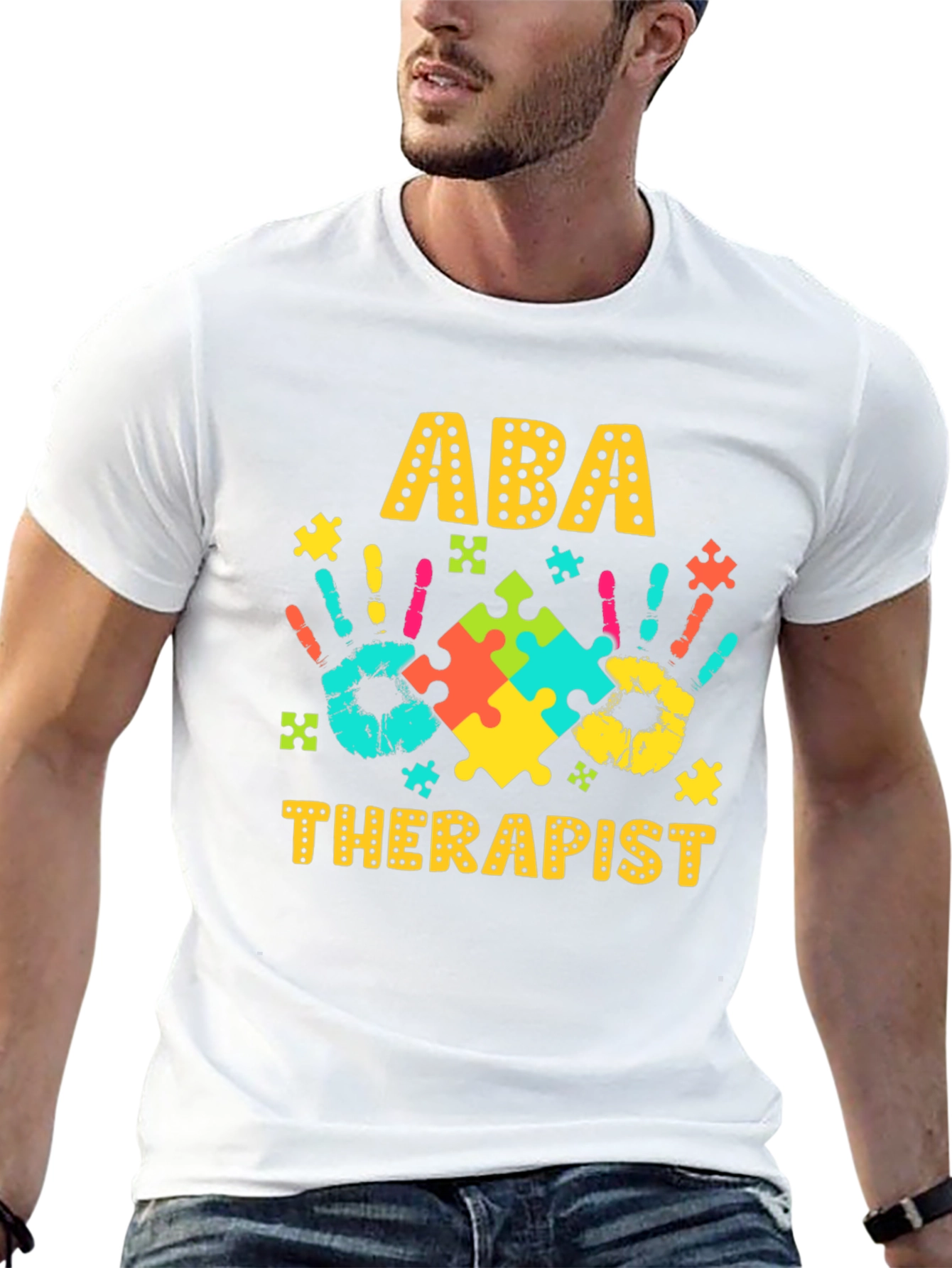 ABA Therapist Autism Awareness T-Shirt