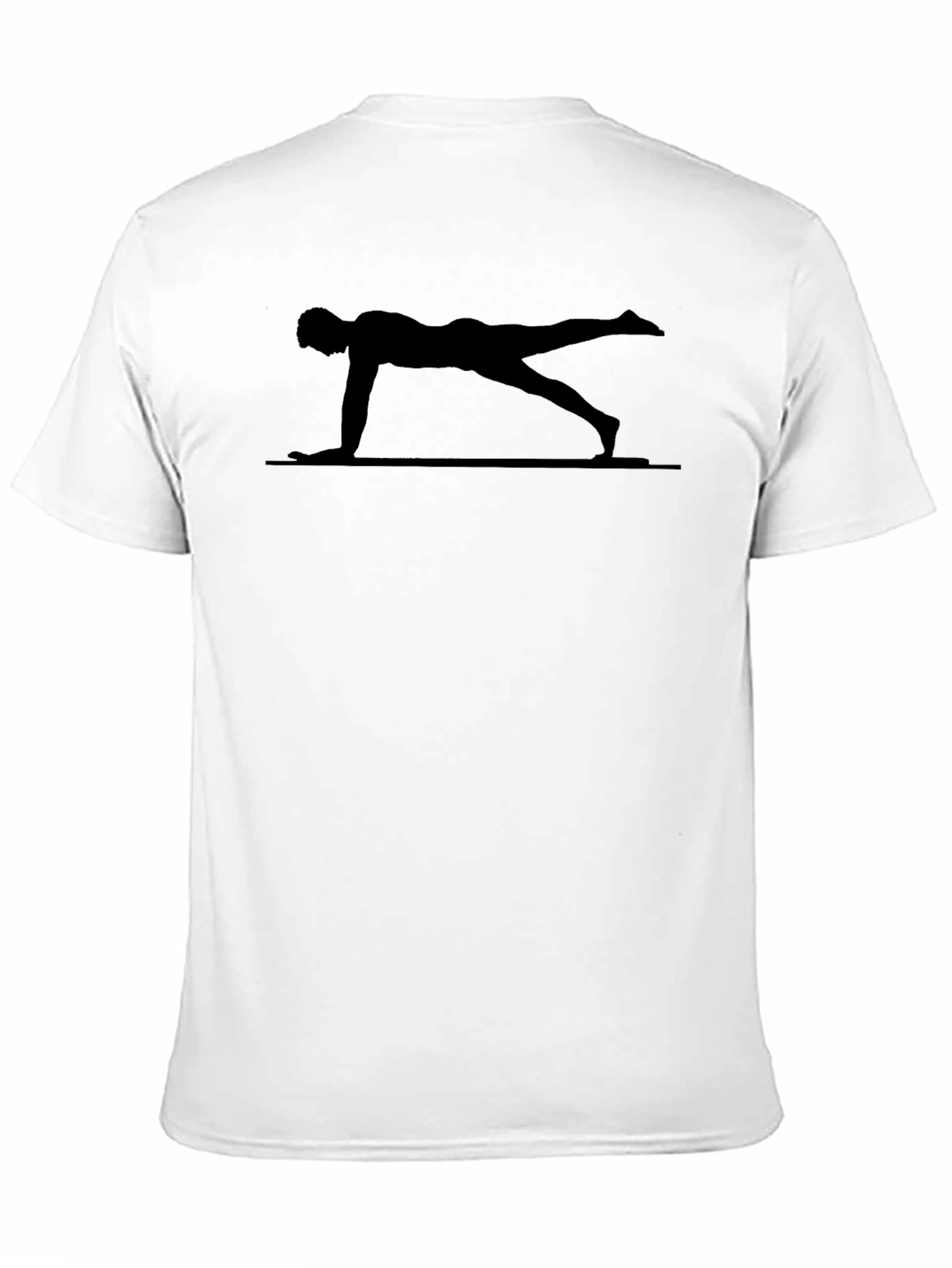 Yoga Plank Pose Graphic Tee