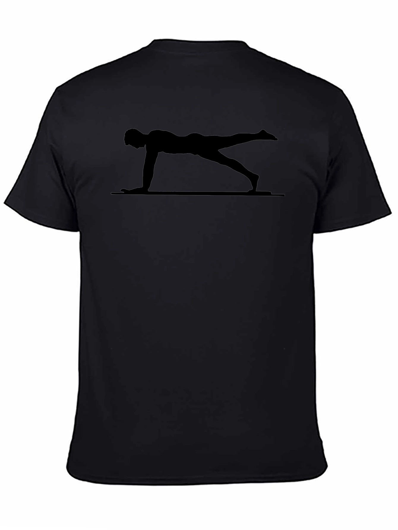 Yoga Plank Pose Graphic Tee