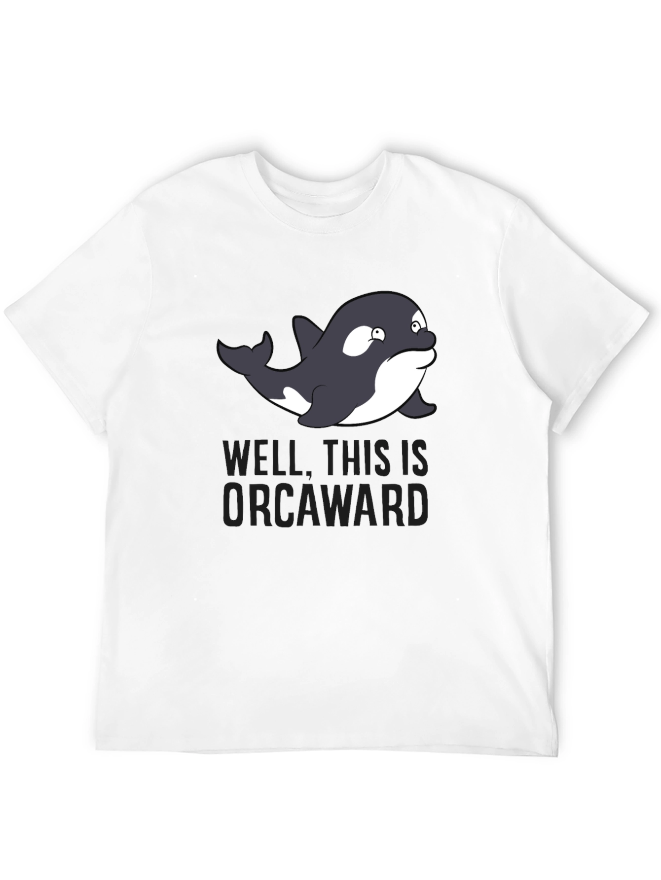 Orcaward Funny Graphic Mens T-Shirt