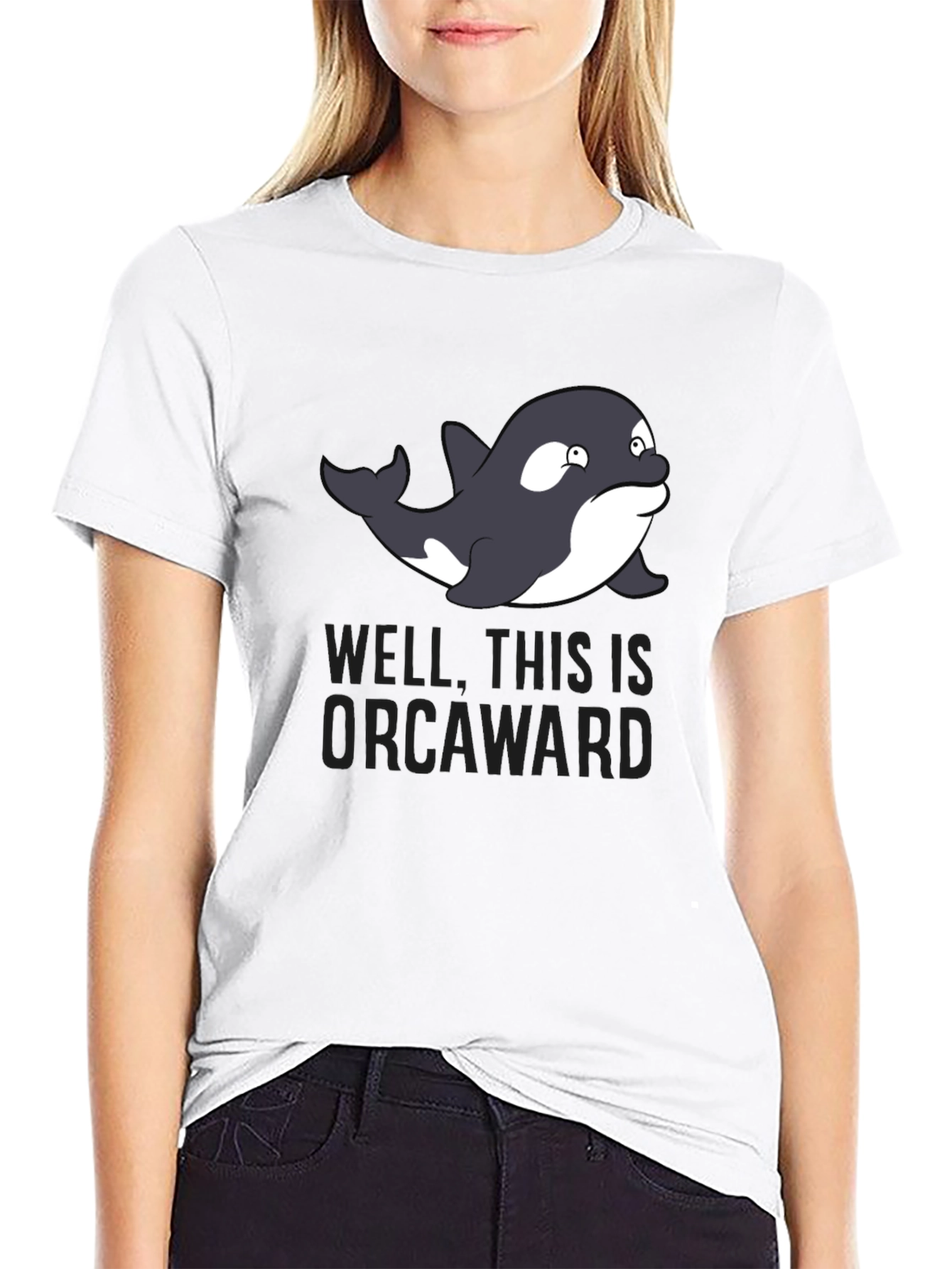 Orcaward Funny Graphic Mens T-Shirt