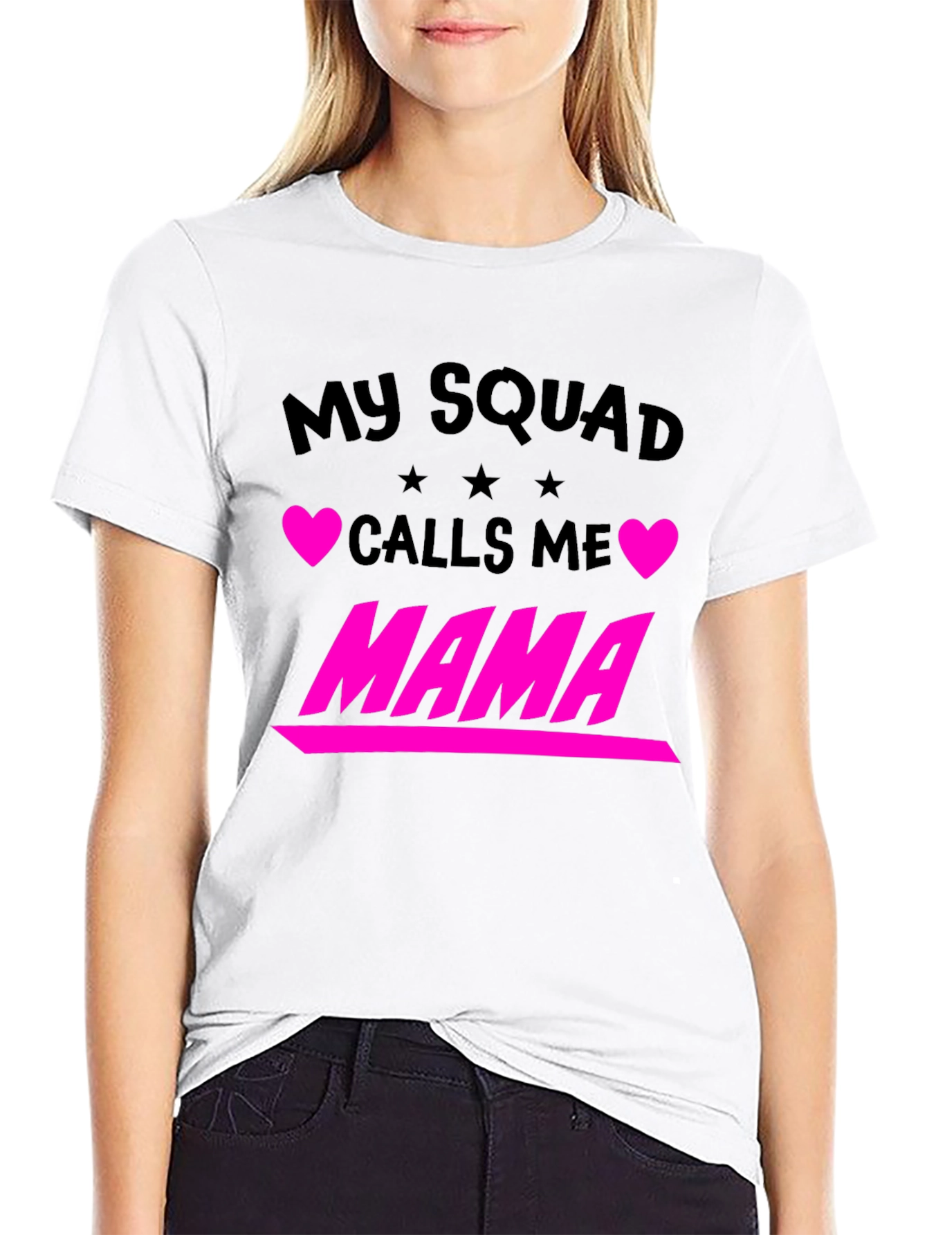 My Squad Calls Me Mama Graphic Tee