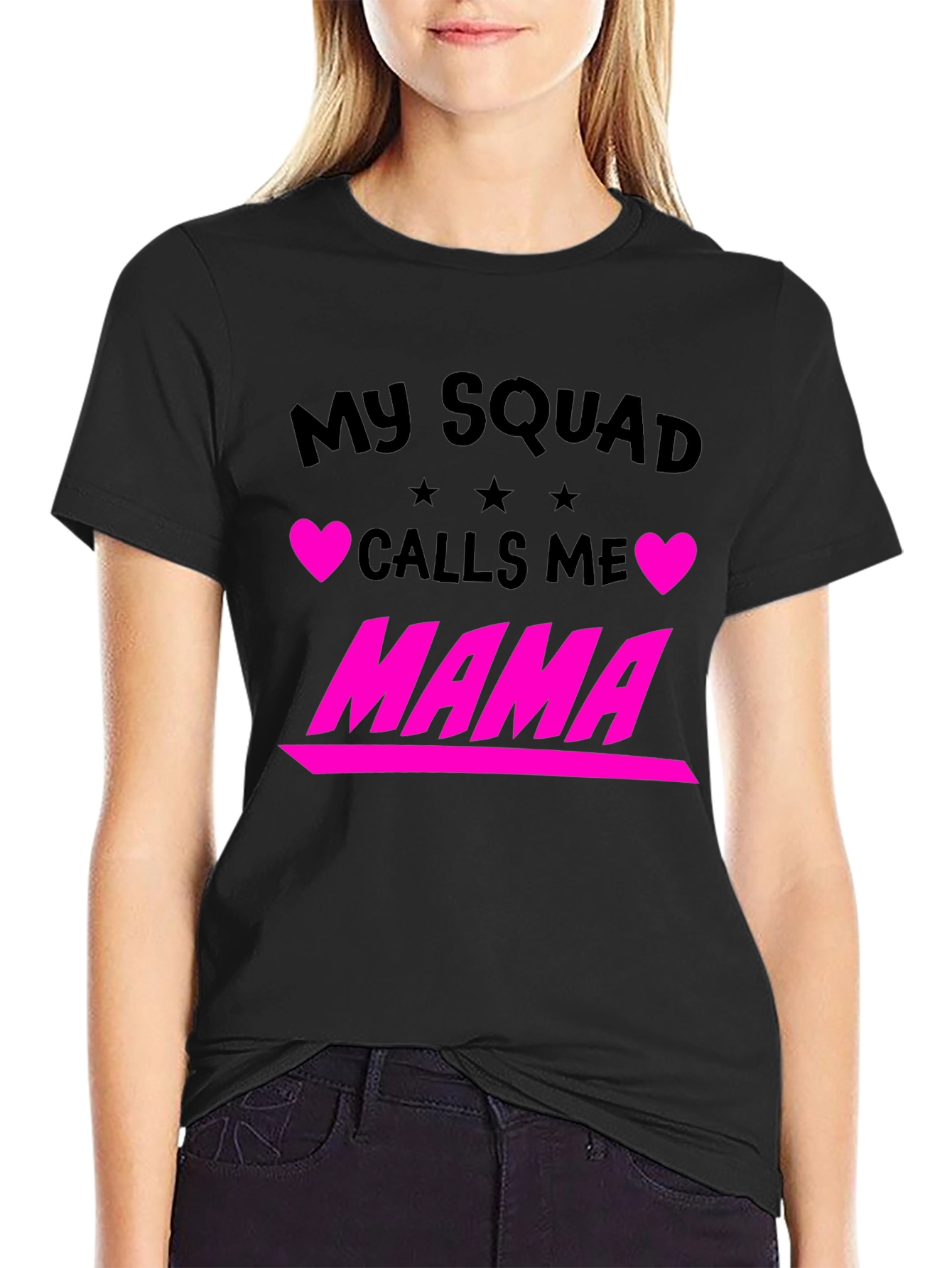 My Squad Calls Me Mama Graphic Tee