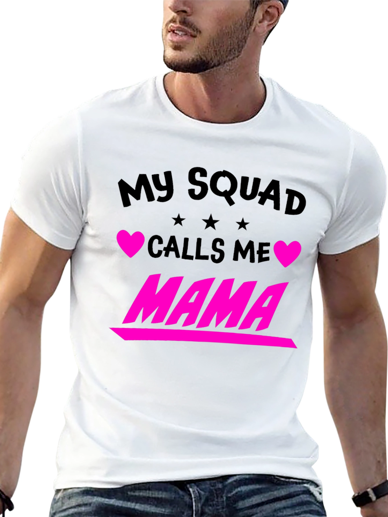 My Squad Calls Me Mama Graphic Tee