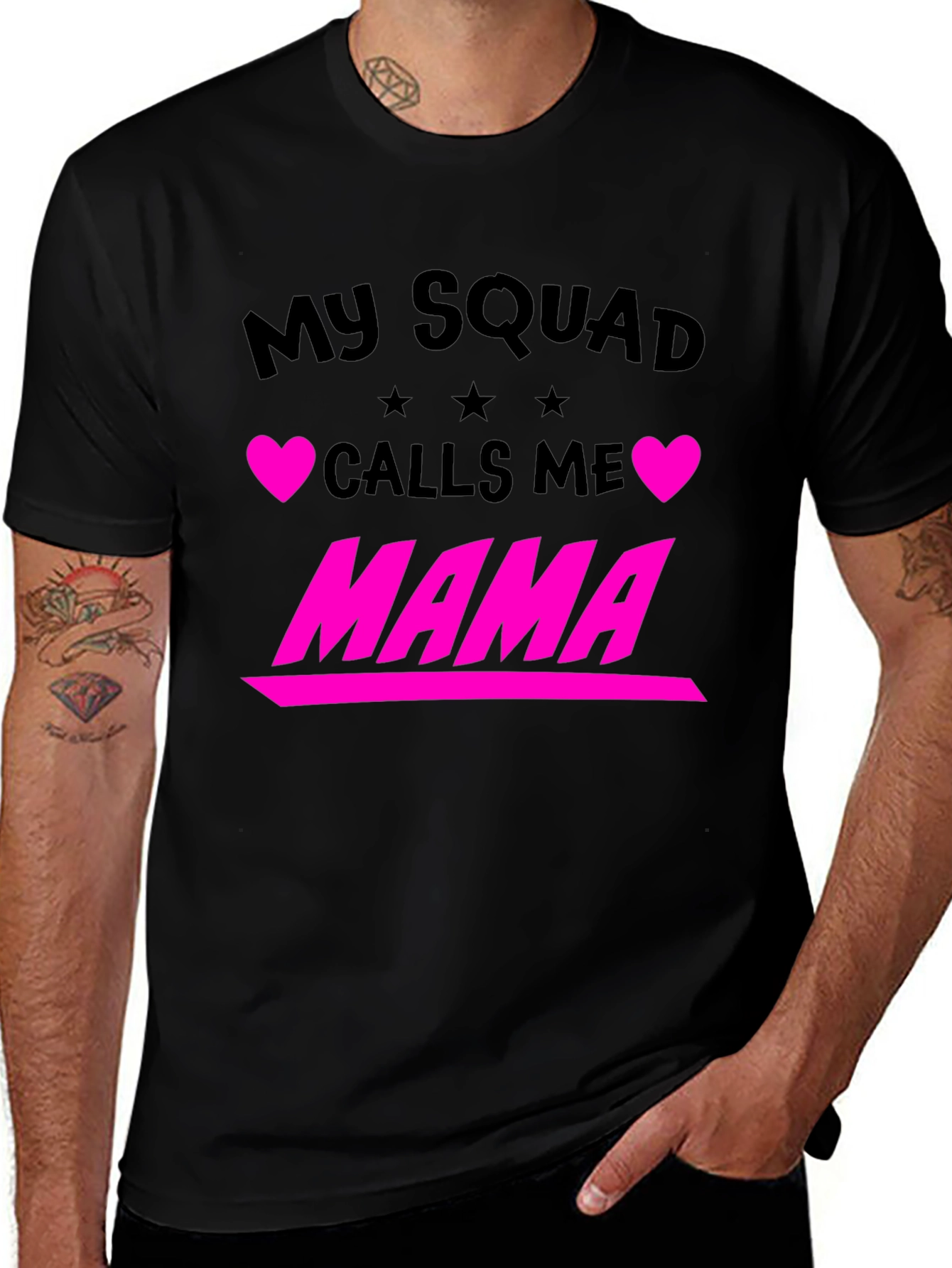 My Squad Calls Me Mama Graphic Tee