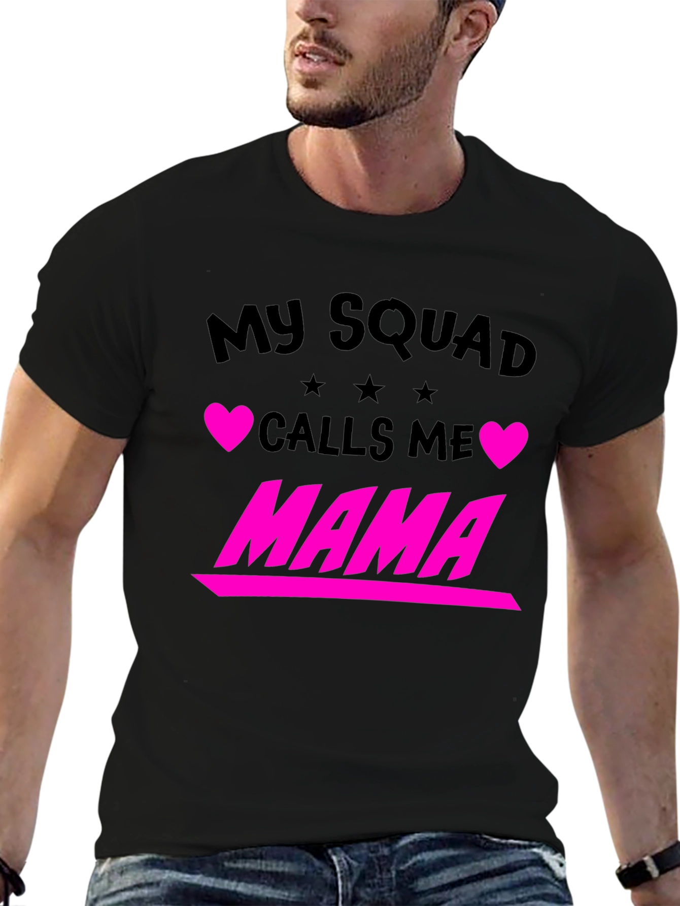 My Squad Calls Me Mama Graphic Tee