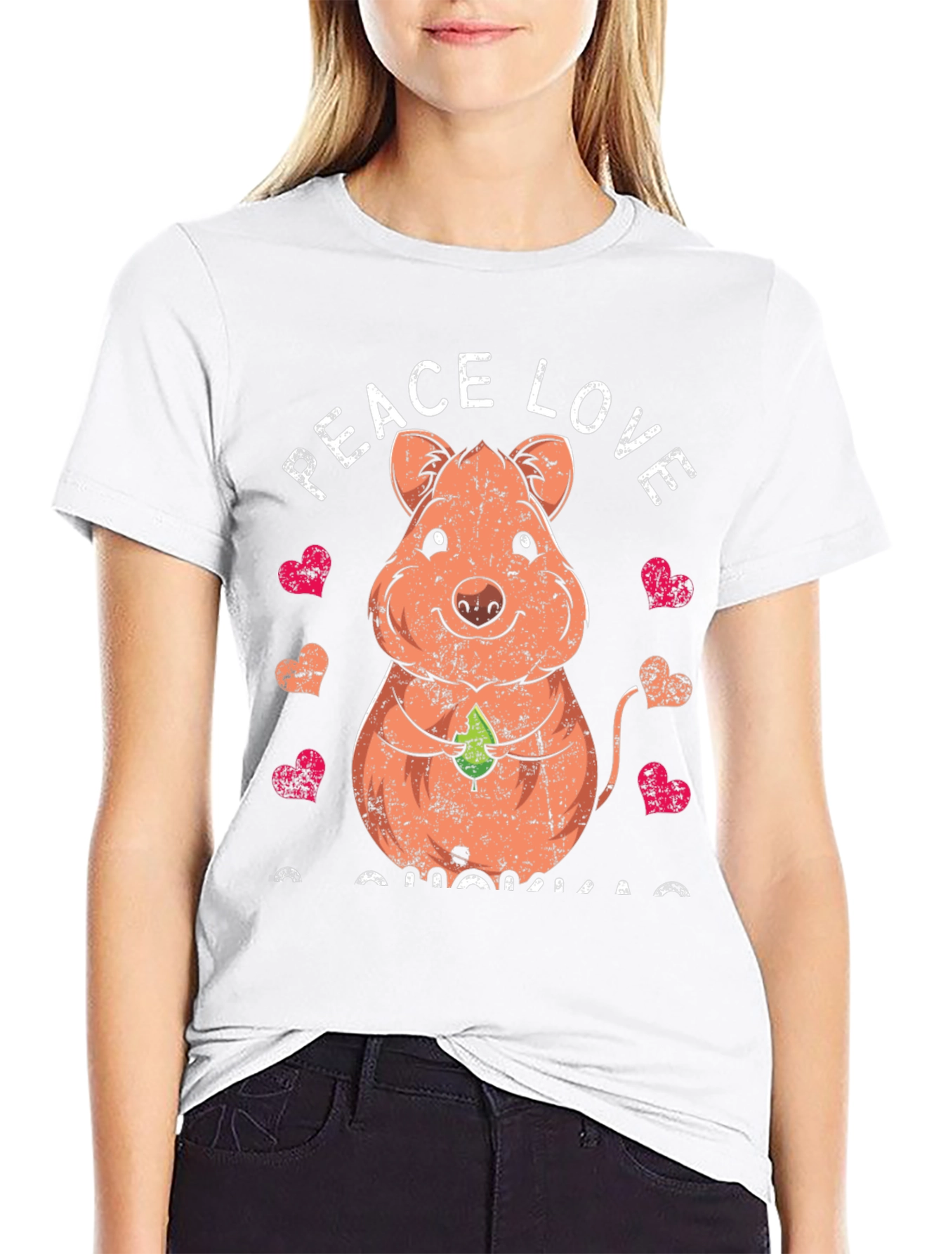 Peace Love Quokka T-Shirt