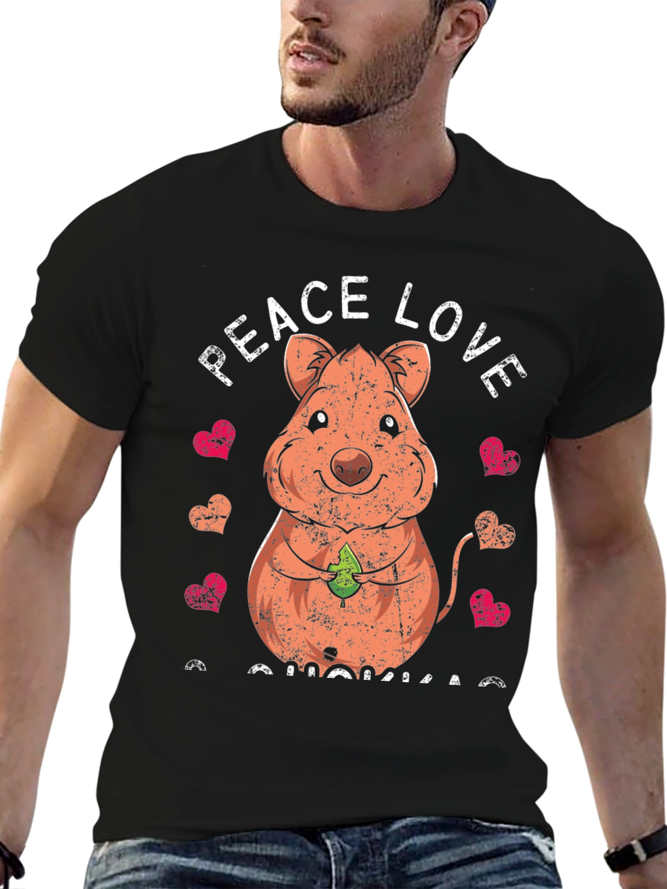Peace Love Quokka T-Shirt