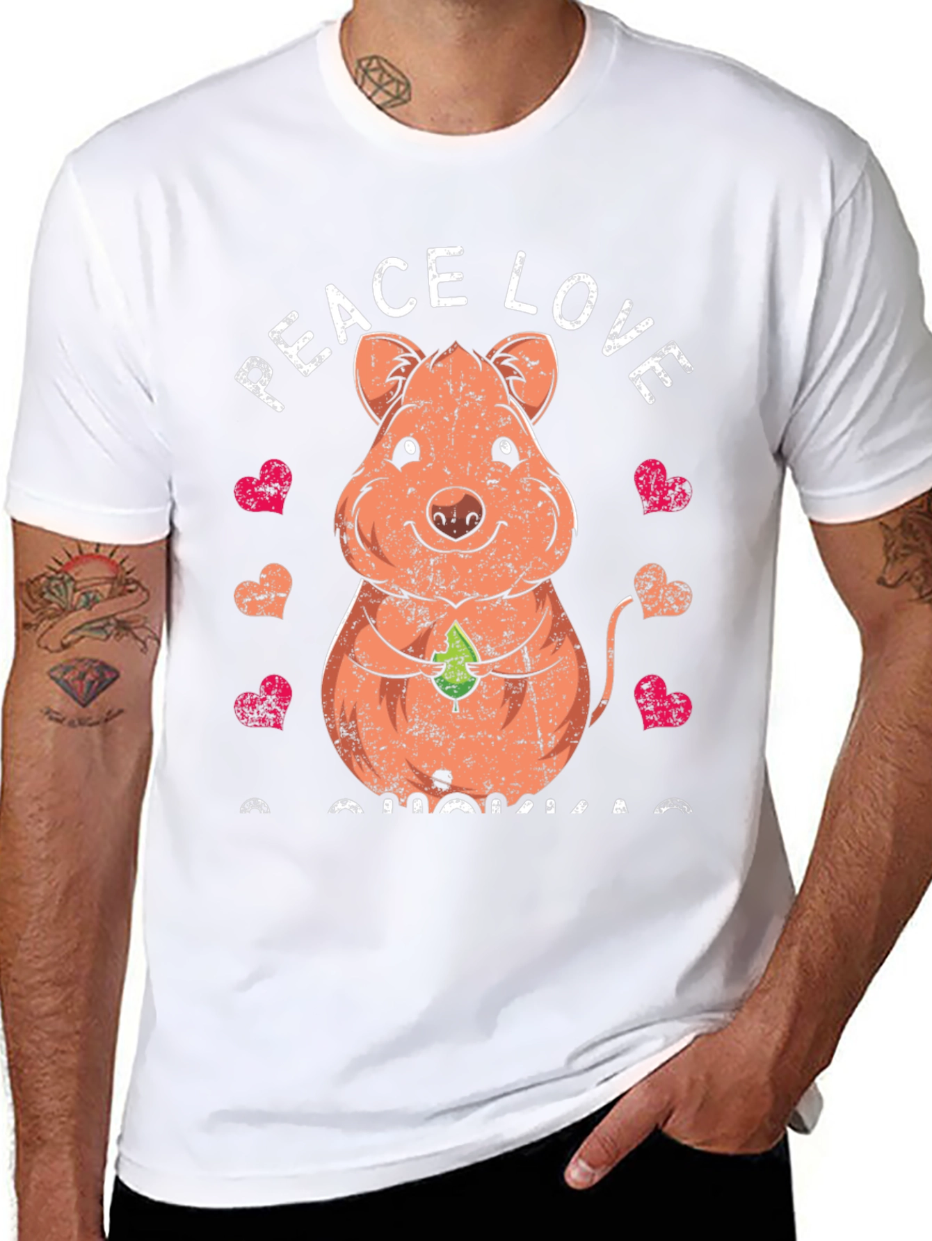 Peace Love Quokka T-Shirt