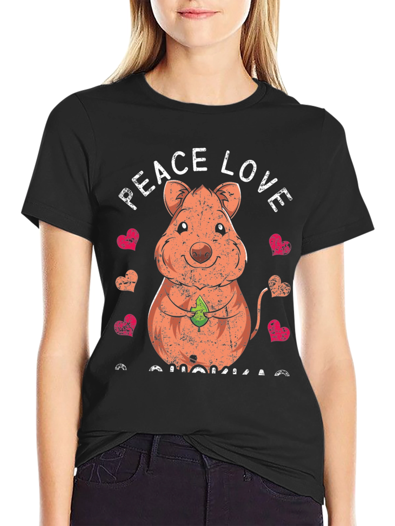 Peace Love Quokka T-Shirt