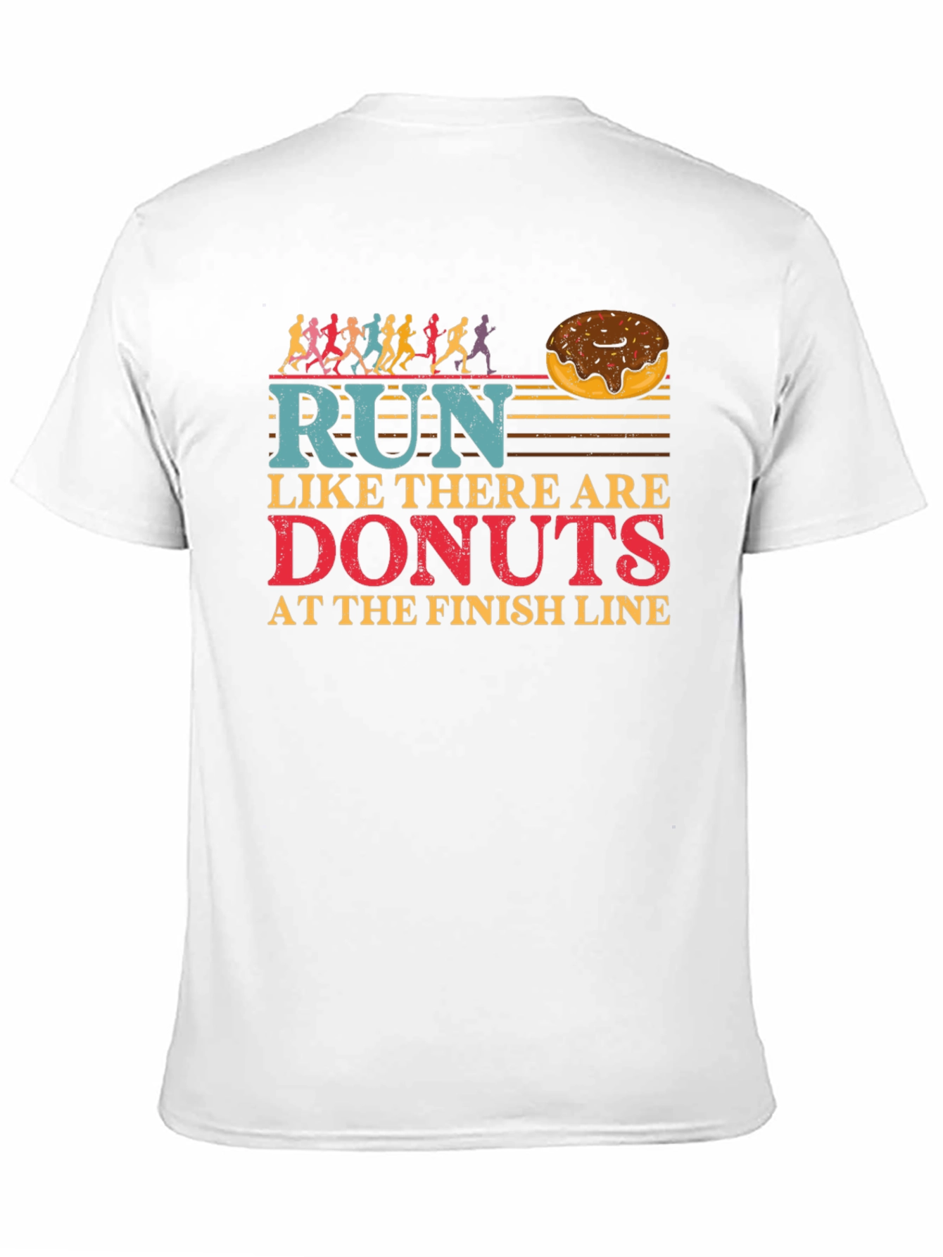 Run For Donuts Funny T-Shirt