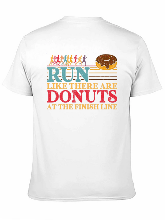 Run For Donuts Funny T-Shirt