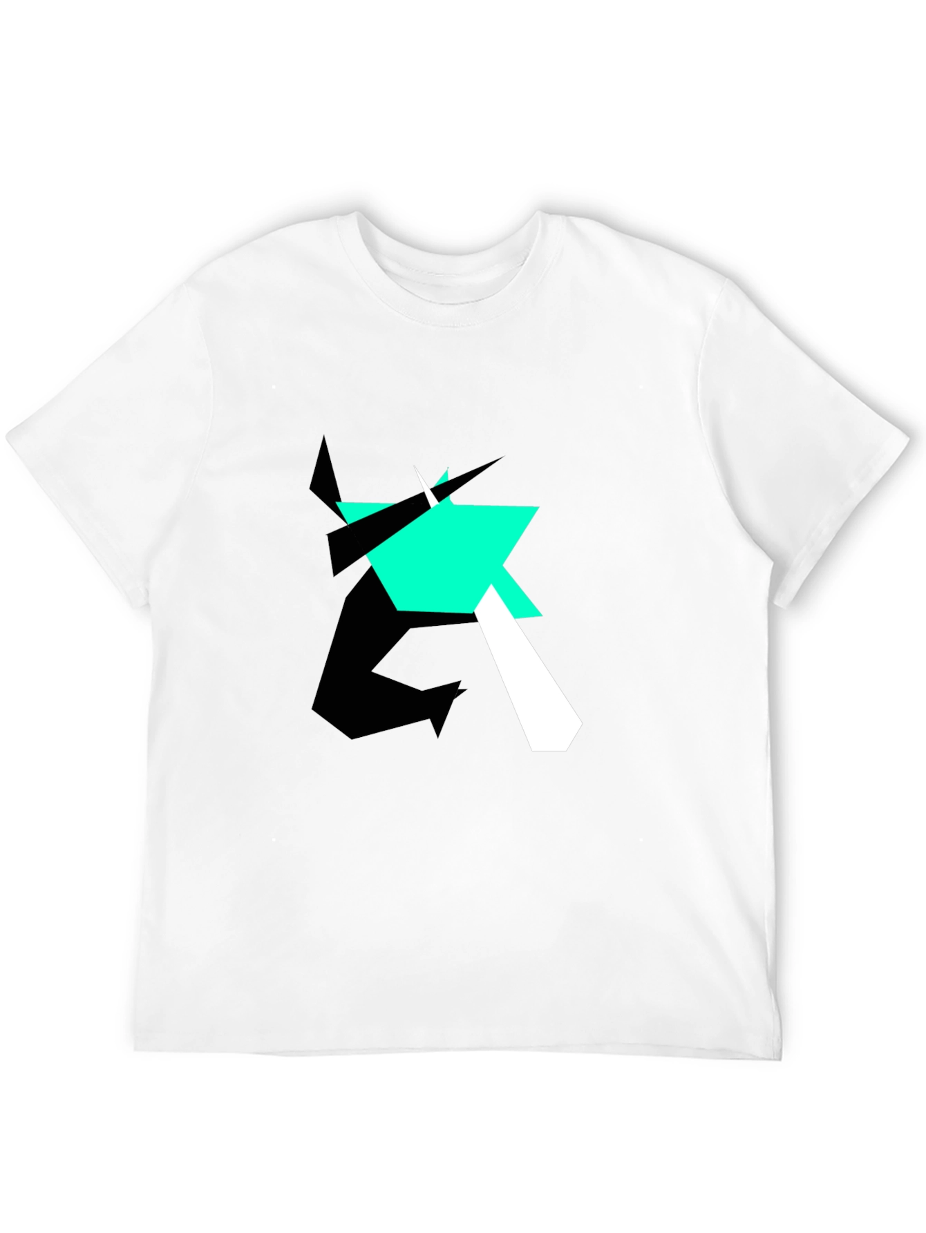 Abstract Graphic Tee - Bold Modern Design