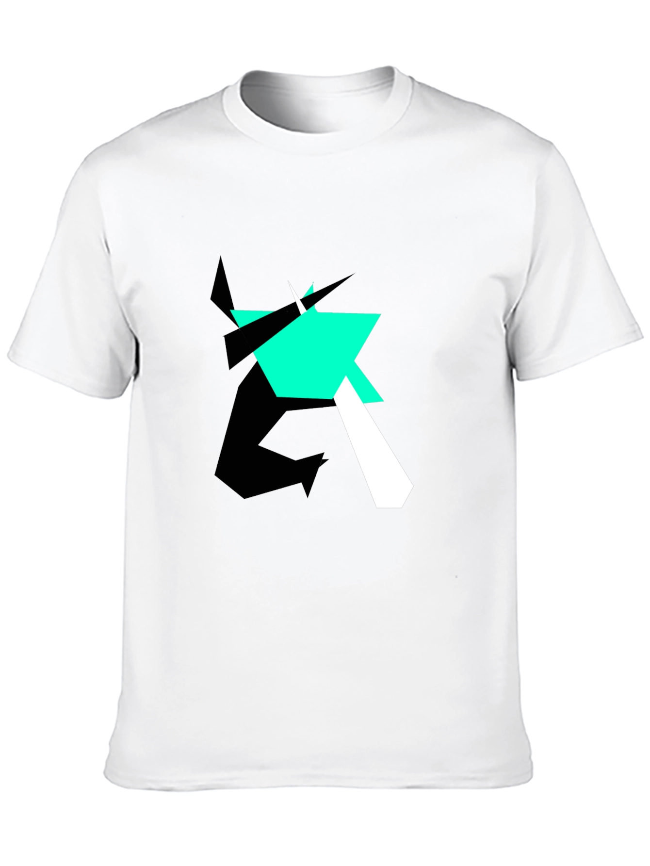 Abstract Graphic Tee - Bold Modern Design