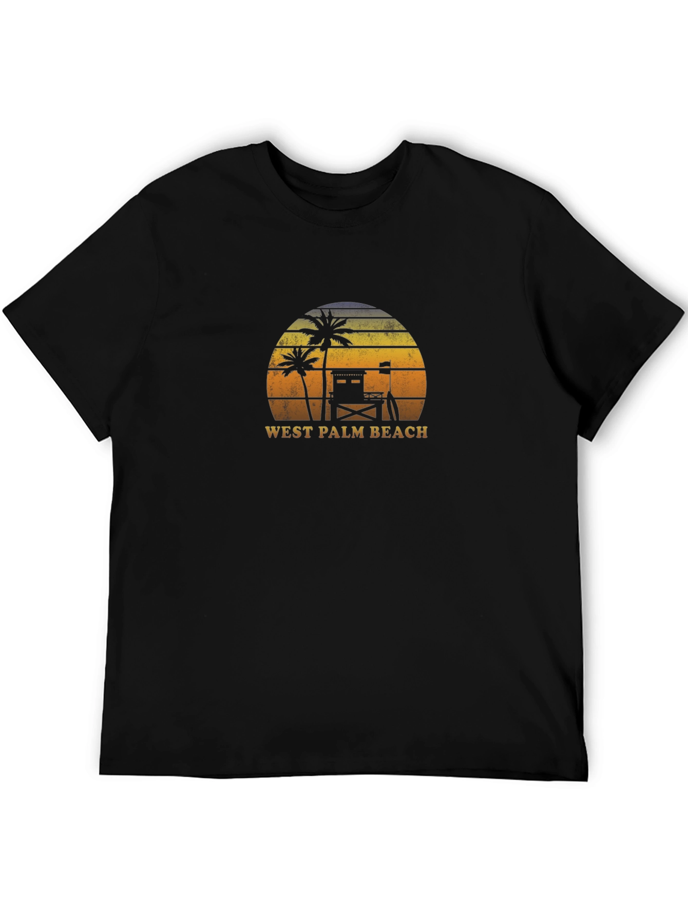 West Palm Beach Sunset Graphic T-Shirt