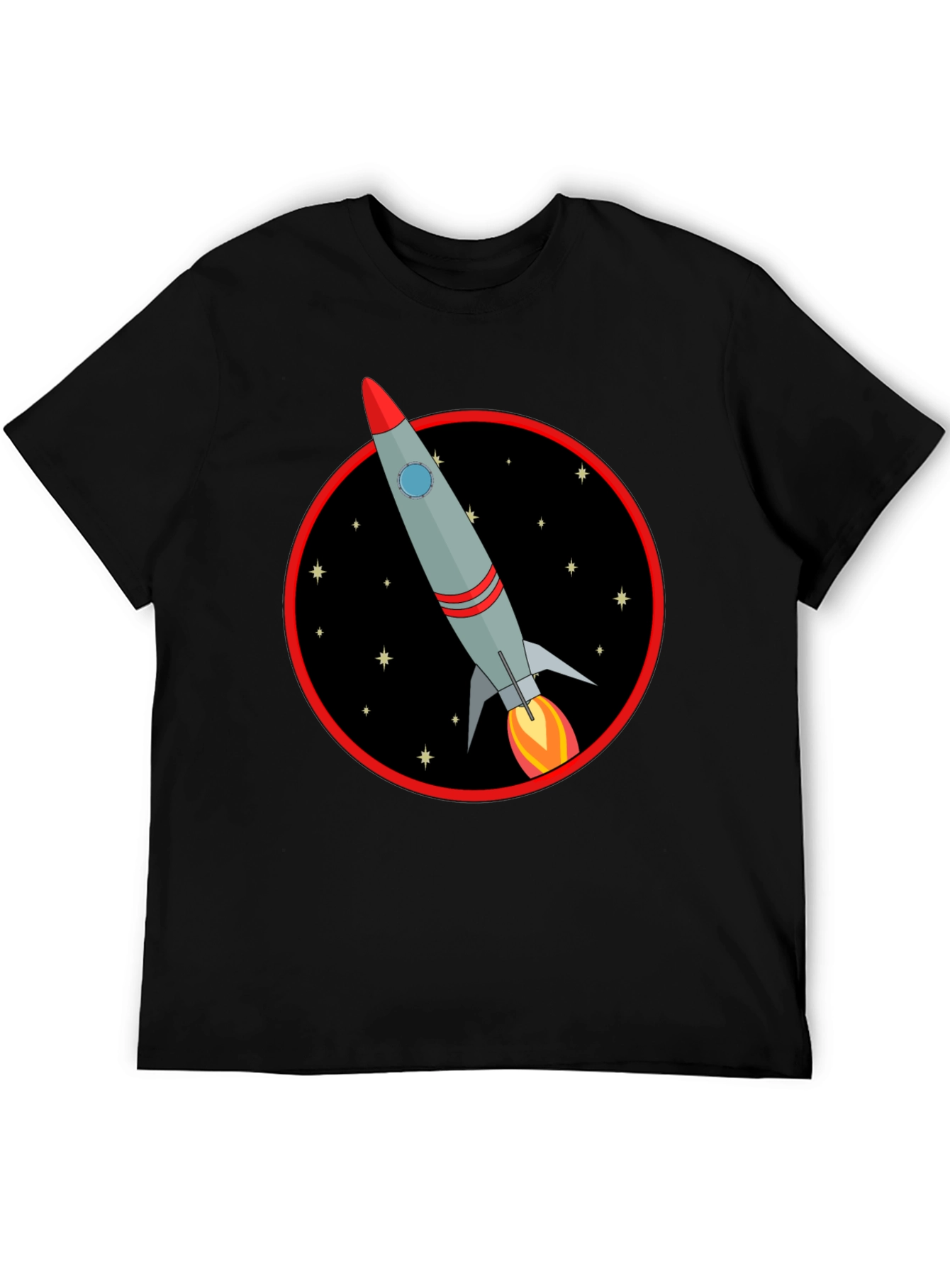 Retro Rocket T-Shirt - Blast Off in Style!