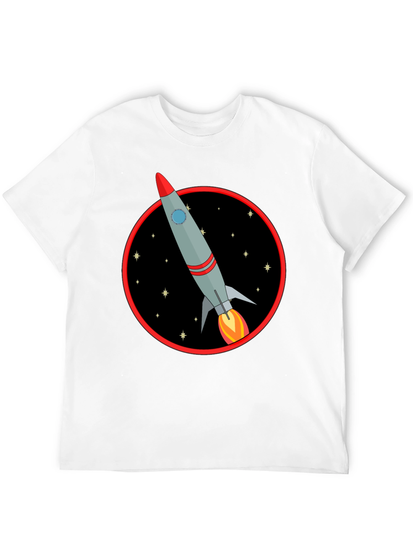 Retro Rocket T-Shirt - Blast Off in Style!