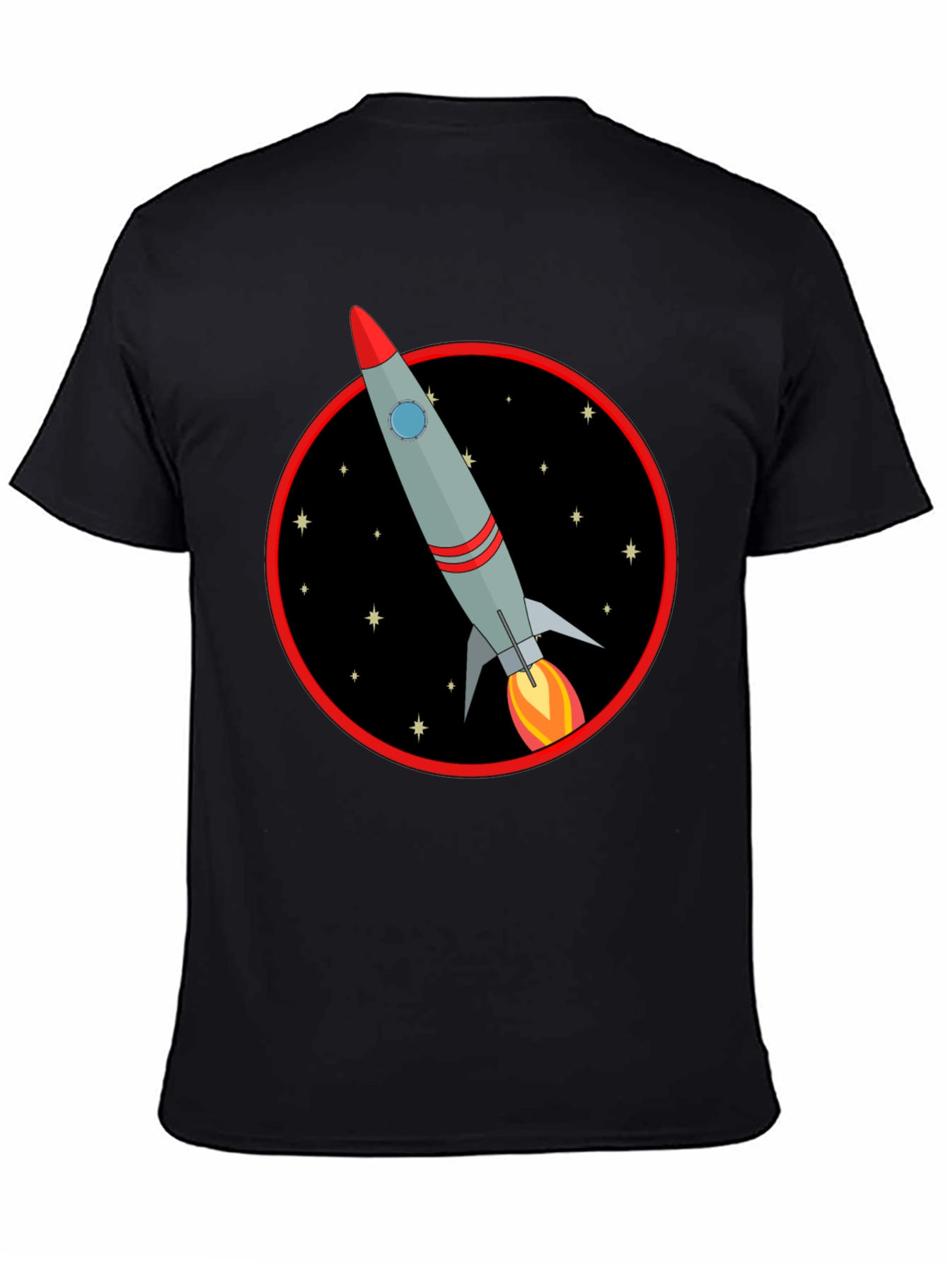 Retro Rocket T-Shirt - Blast Off in Style!