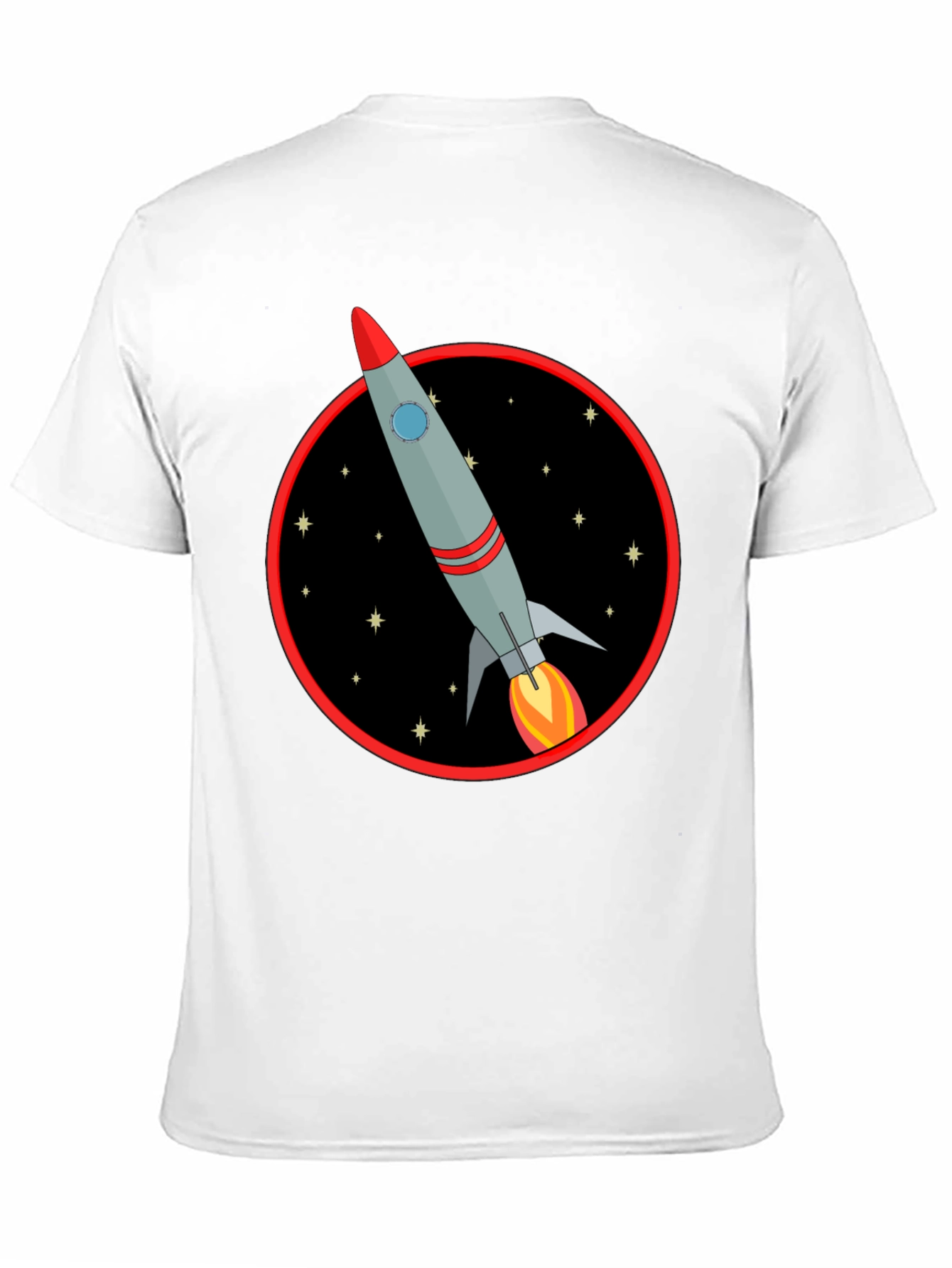 Retro Rocket T-Shirt - Blast Off in Style!