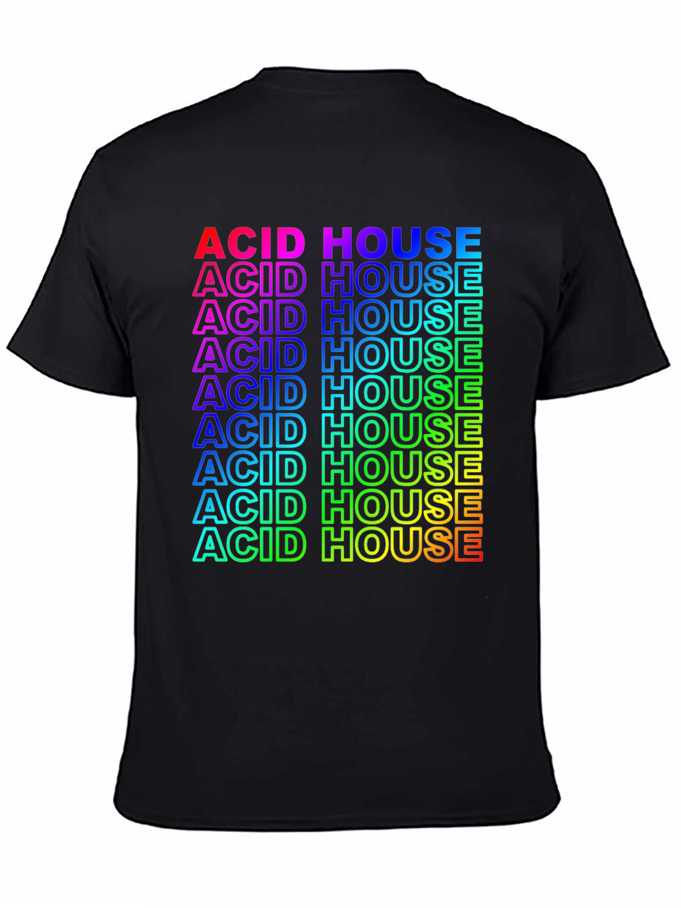 Rainbow Acid House Graphic Tee
