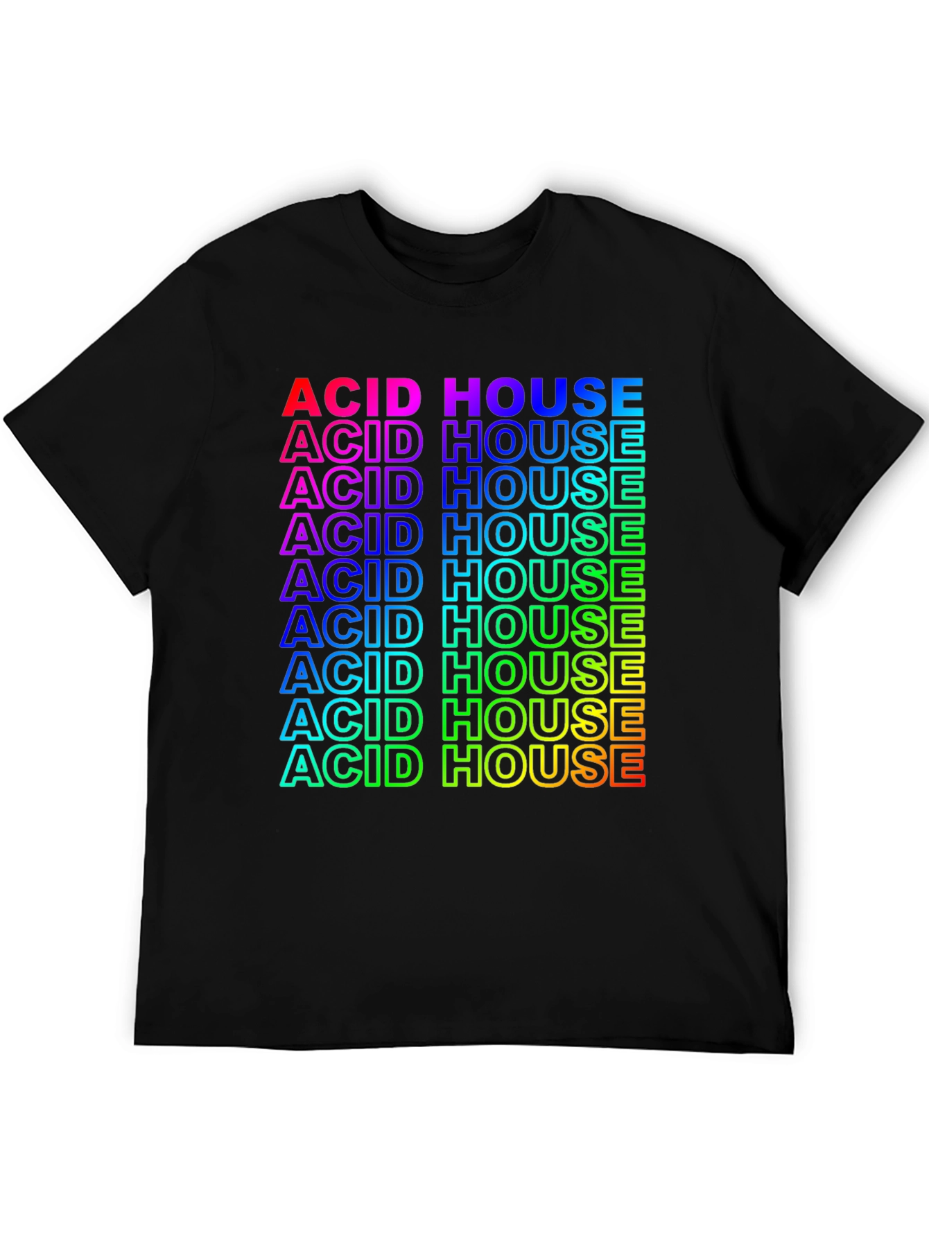 Rainbow Acid House Graphic Tee