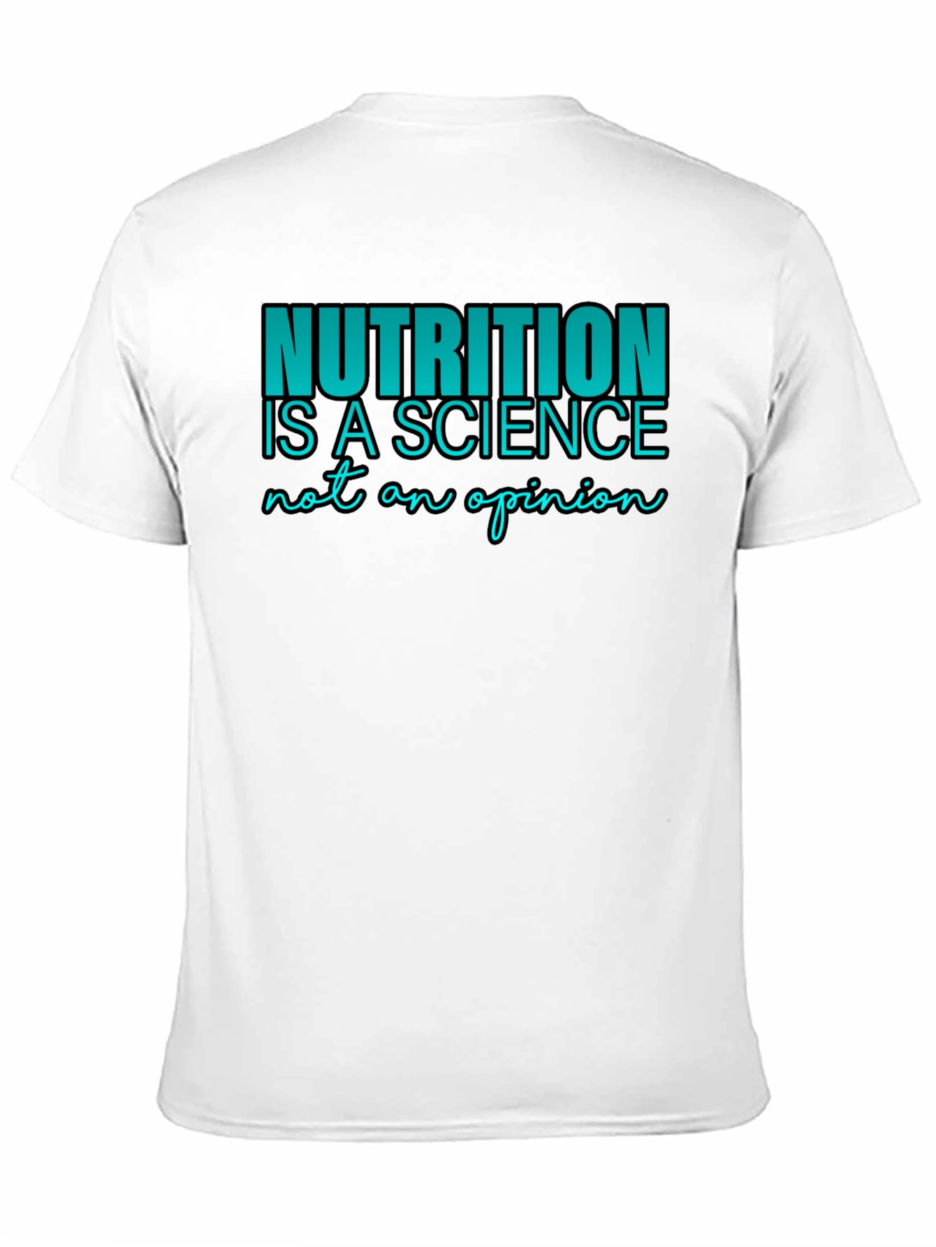Nutrition is Science T-Shirt - Black