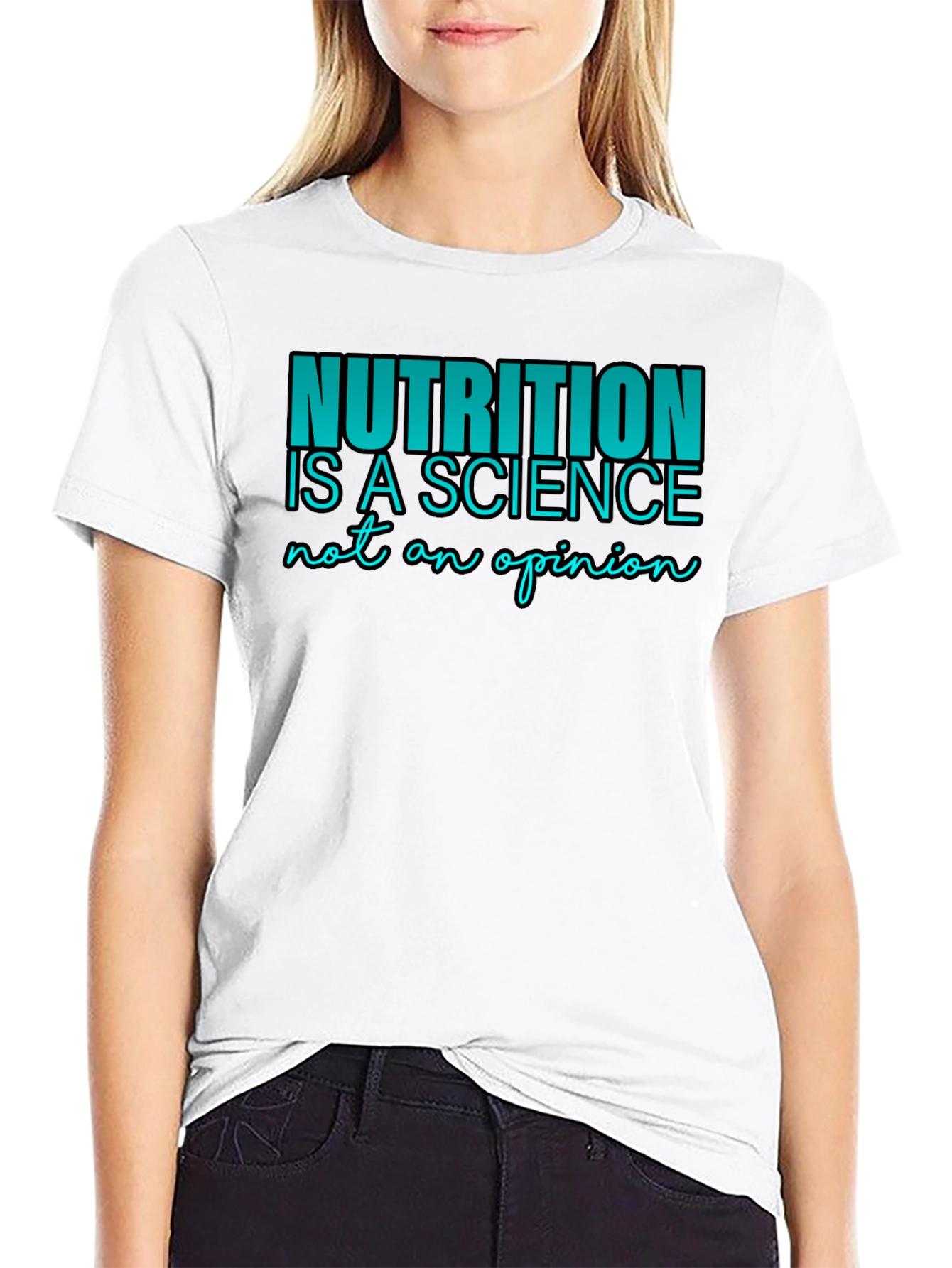 Nutrition is Science T-Shirt - Black