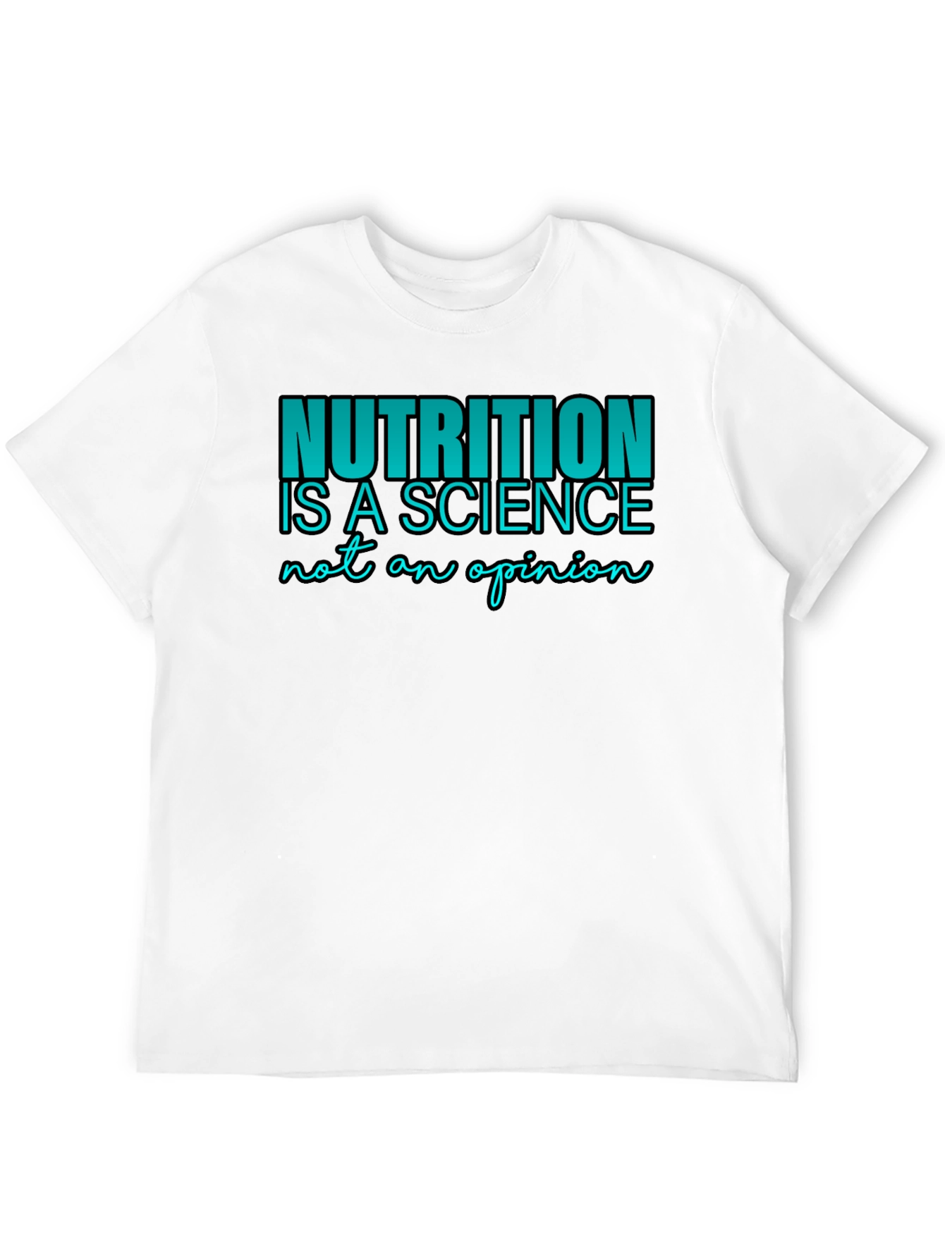Nutrition is Science T-Shirt - Black