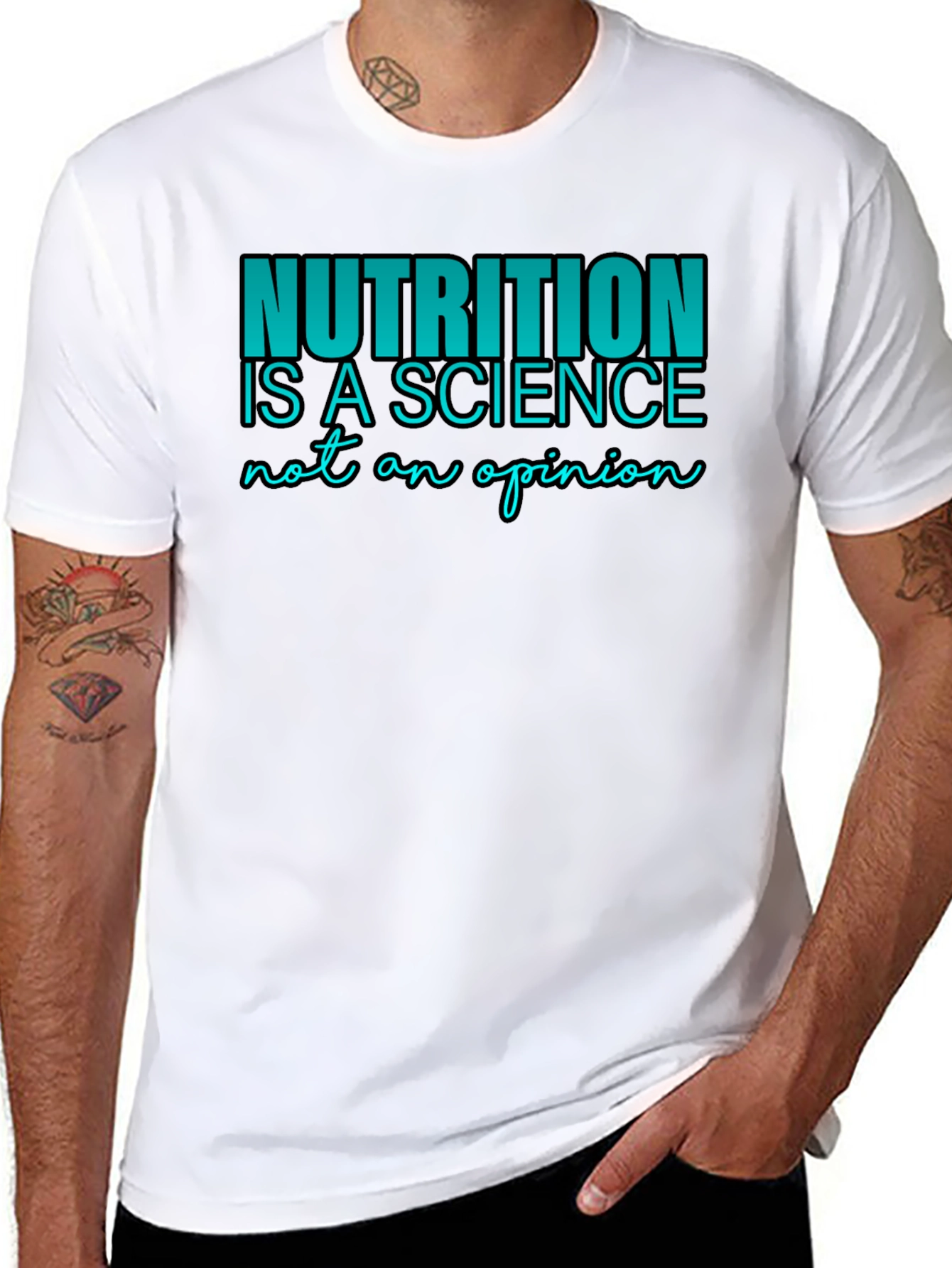 Nutrition is Science T-Shirt - Black