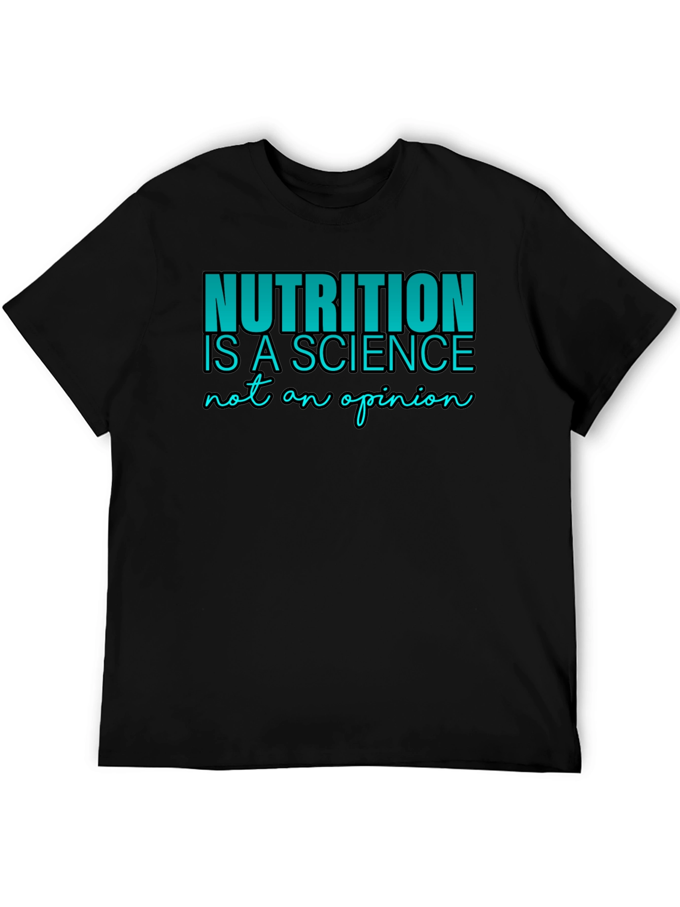 Nutrition is Science T-Shirt - Black