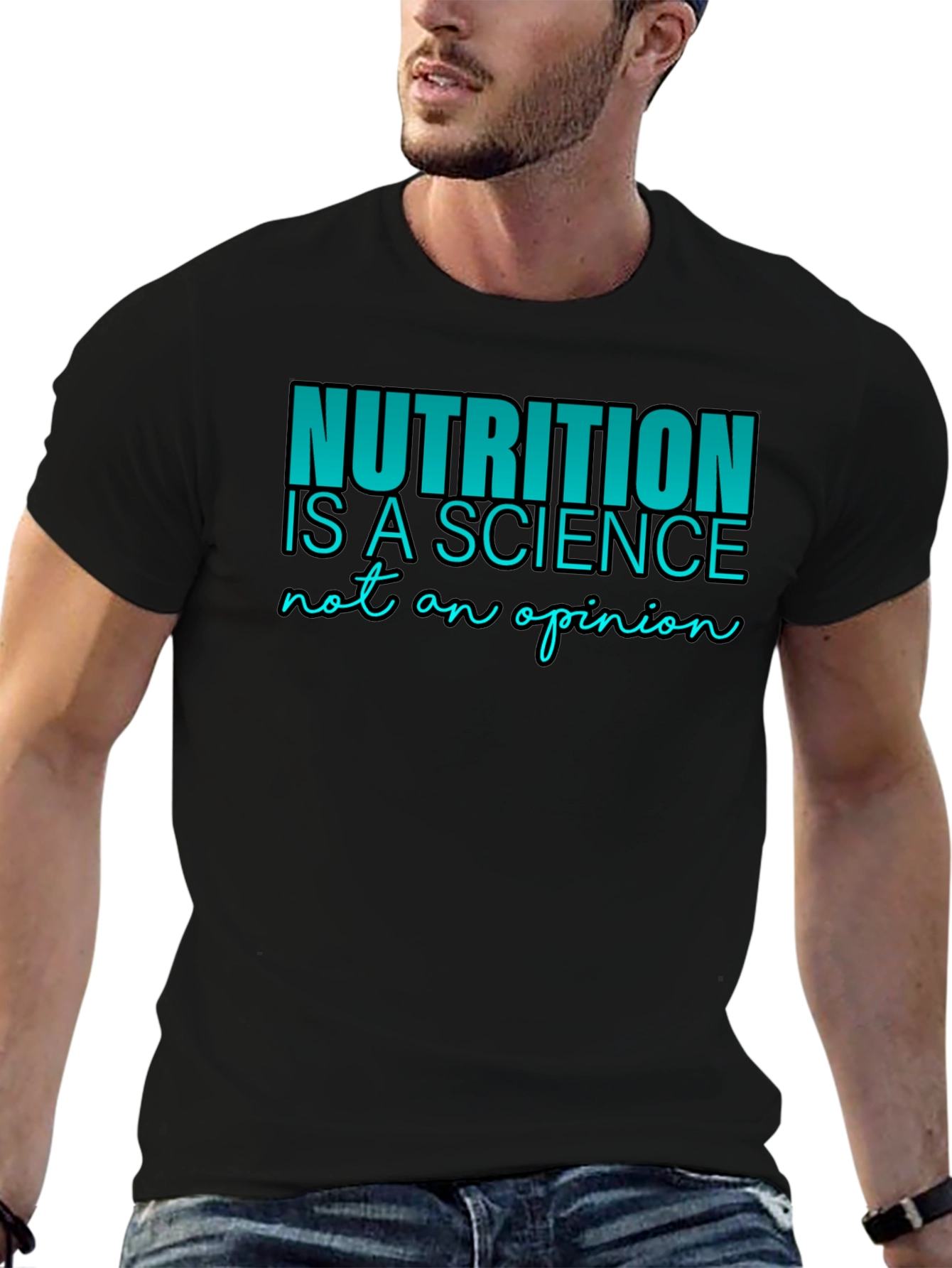 Nutrition is Science T-Shirt - Black