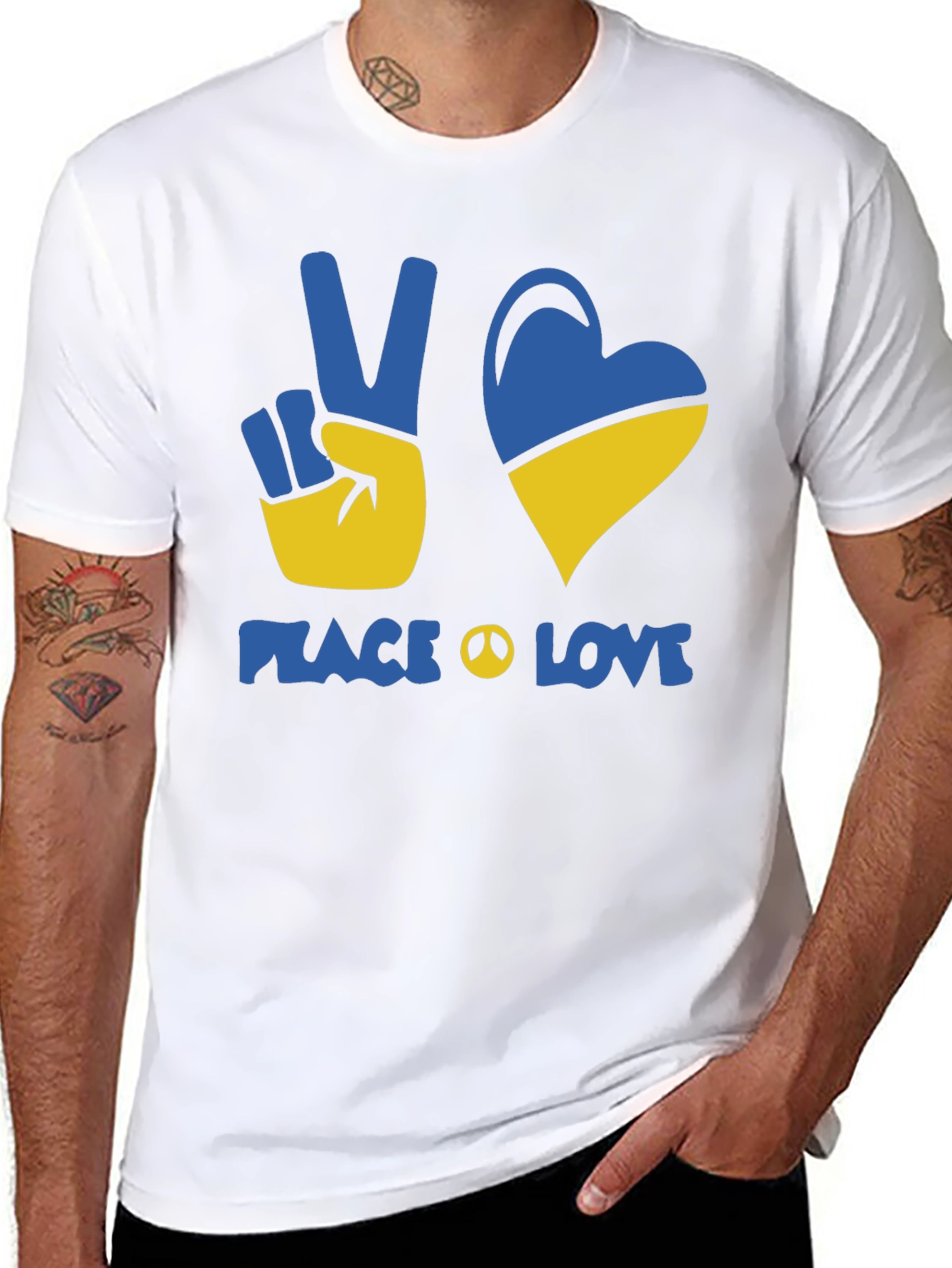 Peace Love Ukraine T-Shirt