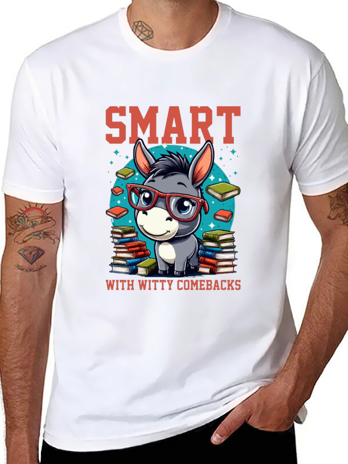 Smart Donkey Witty Comebacks T-Shirt