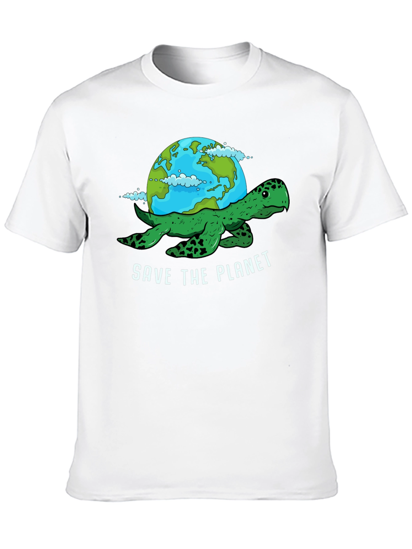 Save the Planet Turtle Graphic Tee