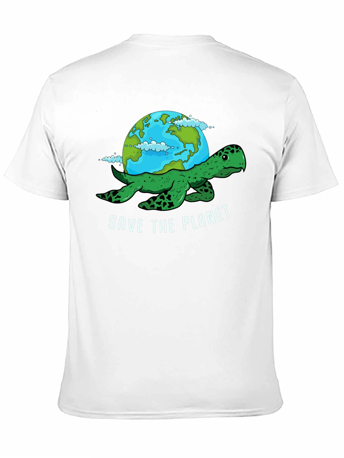 Save the Planet Turtle Graphic Tee