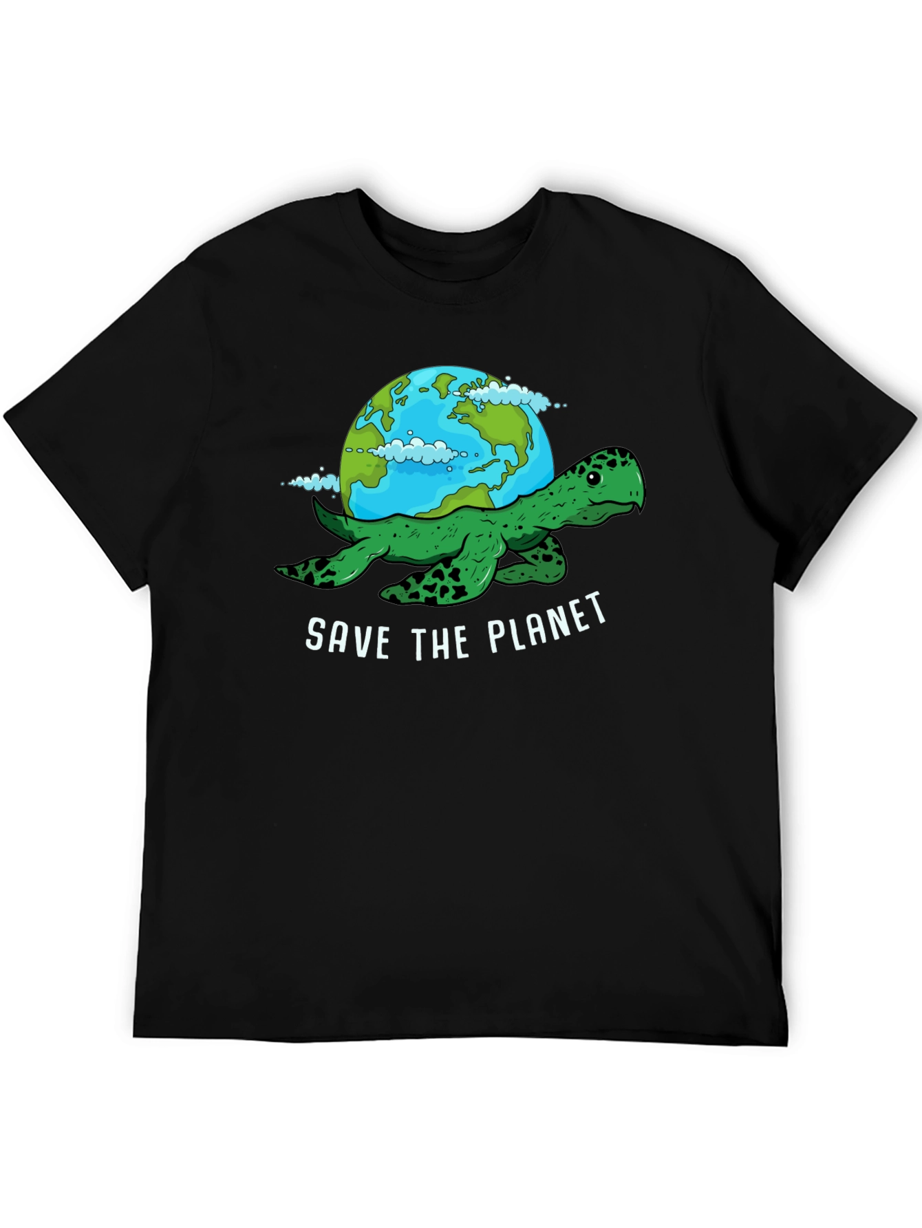 Save the Planet Turtle Graphic Tee