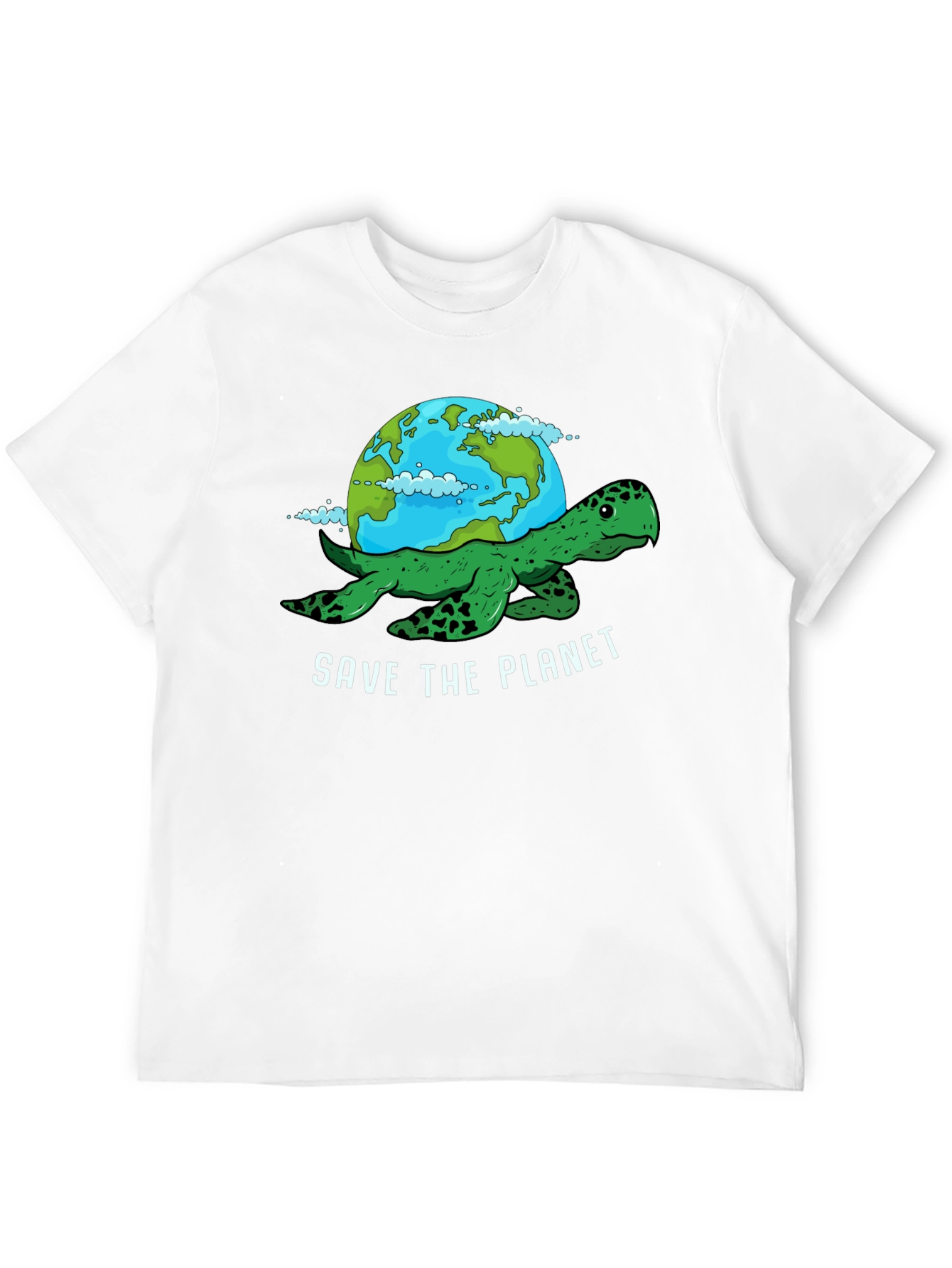 Save the Planet Turtle Graphic Tee