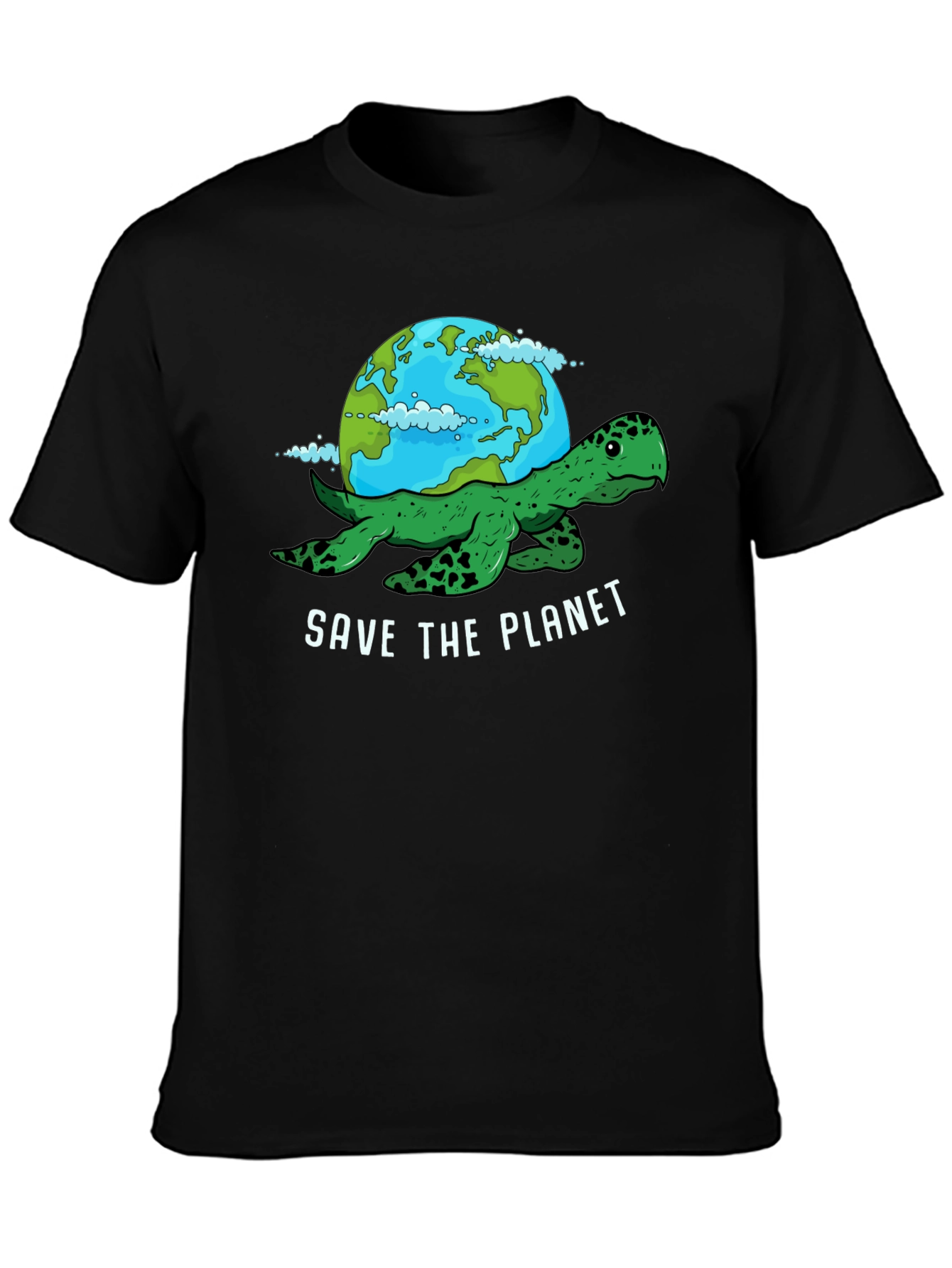 Save the Planet Turtle Graphic Tee