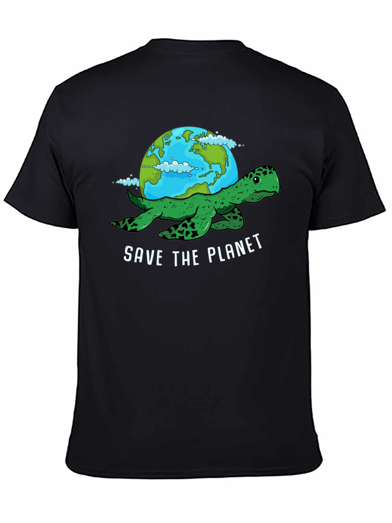 Save the Planet Turtle Graphic Tee